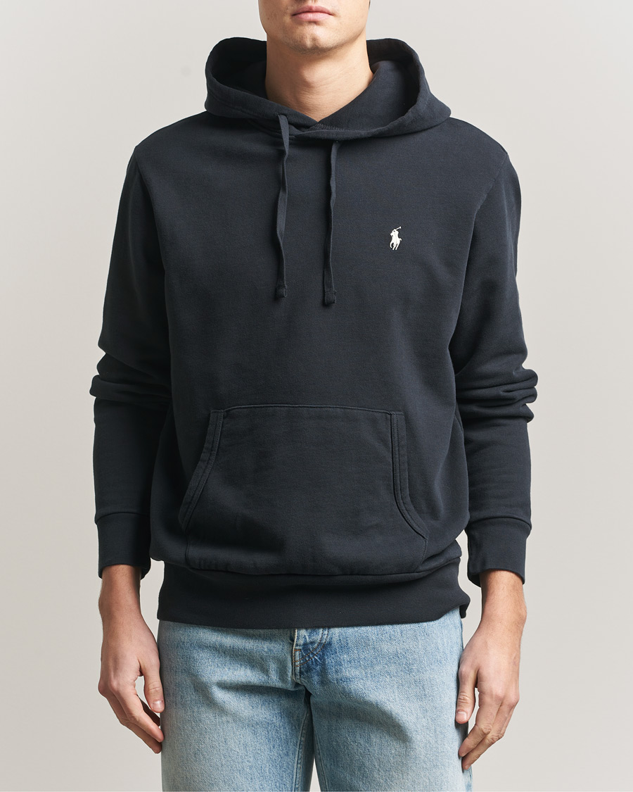 Mies | Puserot | Polo Ralph Lauren | Loopback Terry Hoodie Polo Black