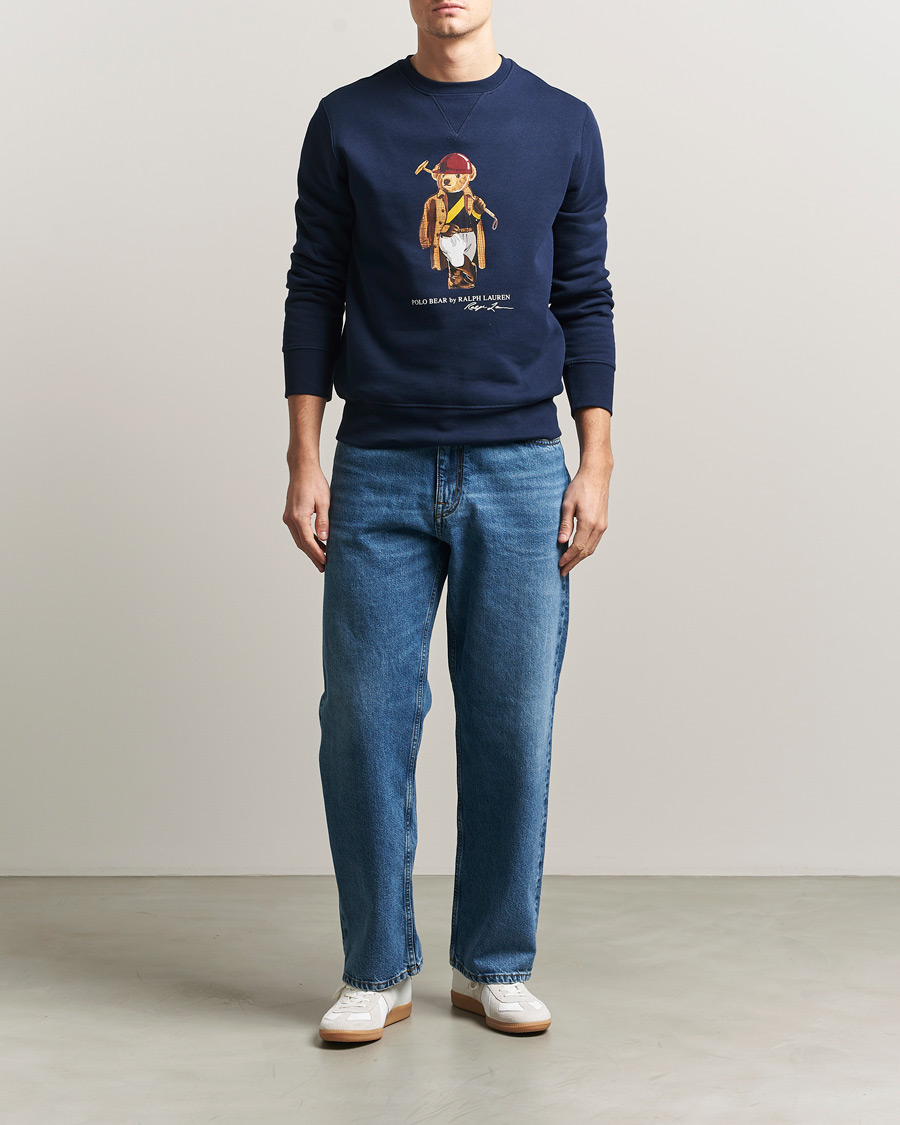 Mies | Puserot | Polo Ralph Lauren | Fleece Bear Sweatshirt Newport Navy
