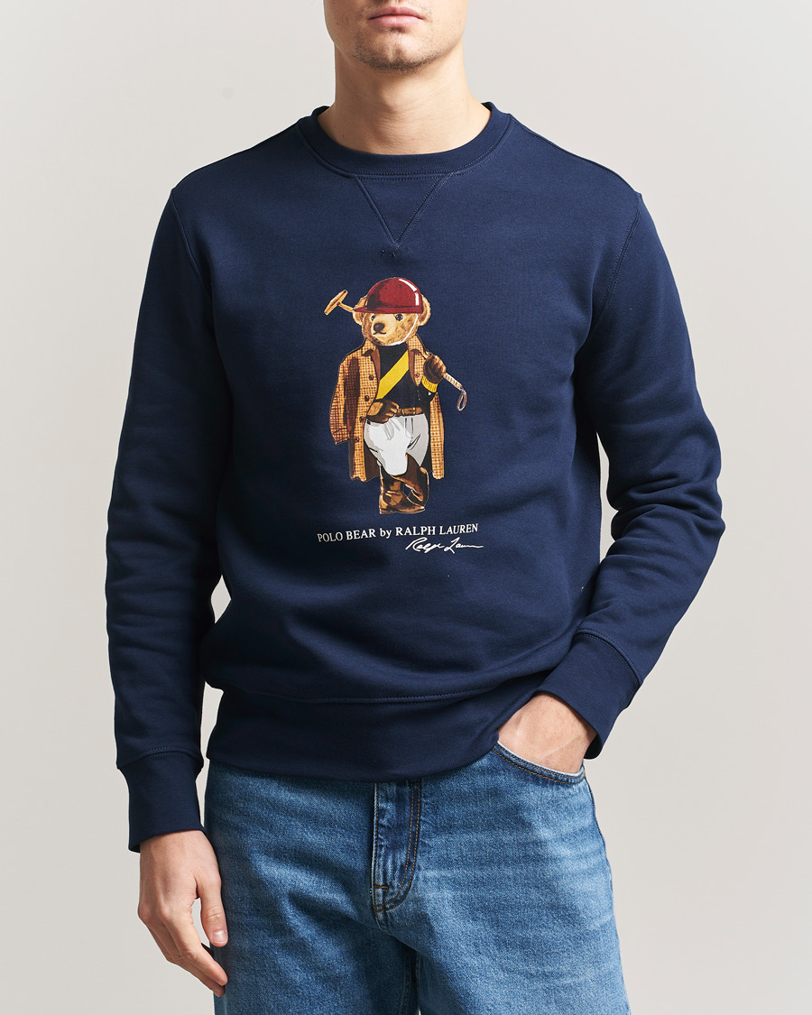 Mies | Puserot | Polo Ralph Lauren | Fleece Bear Sweatshirt Newport Navy