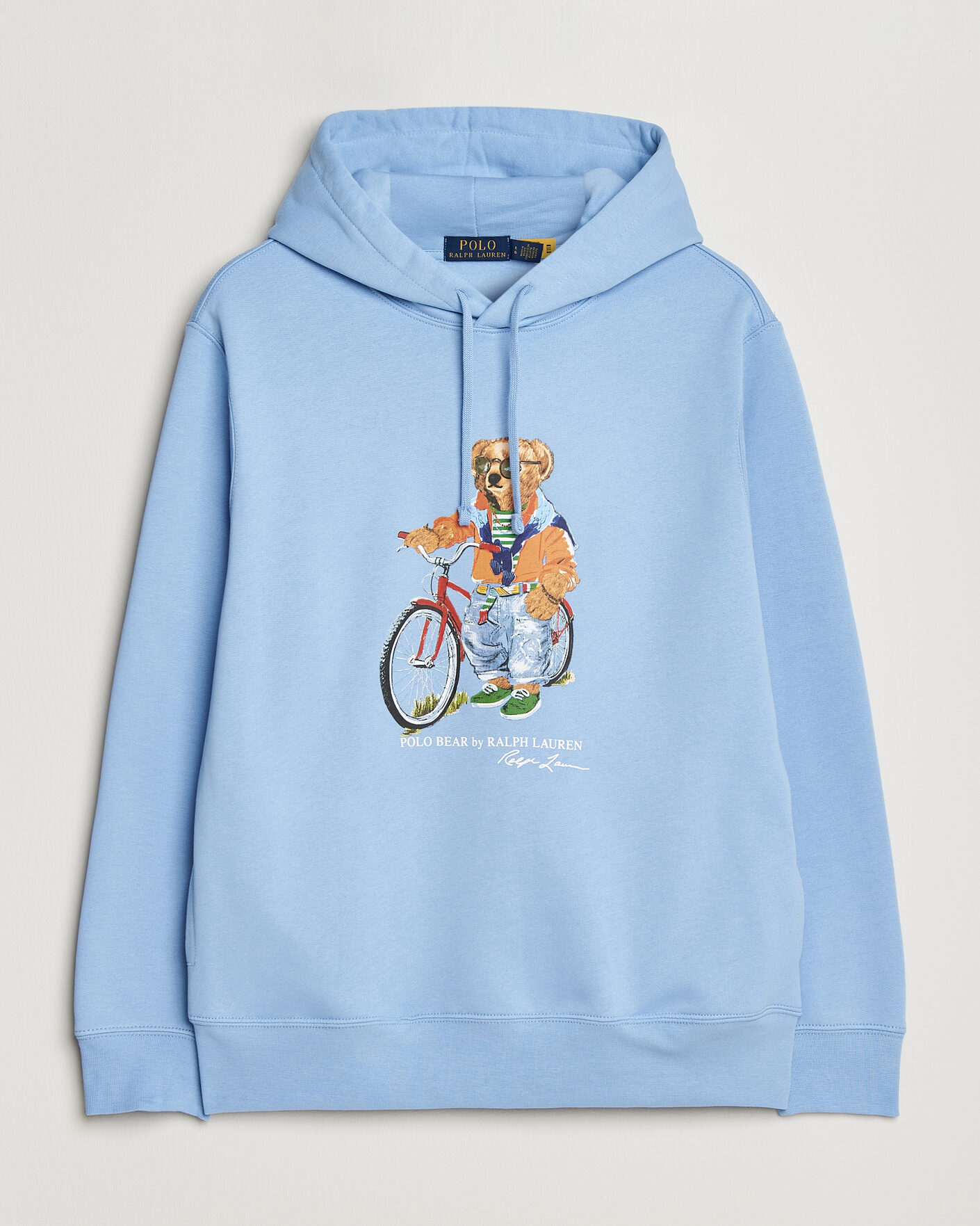 Mies | Puserot | Polo Ralph Lauren | Fleece Bear Hoodie Austin Blue