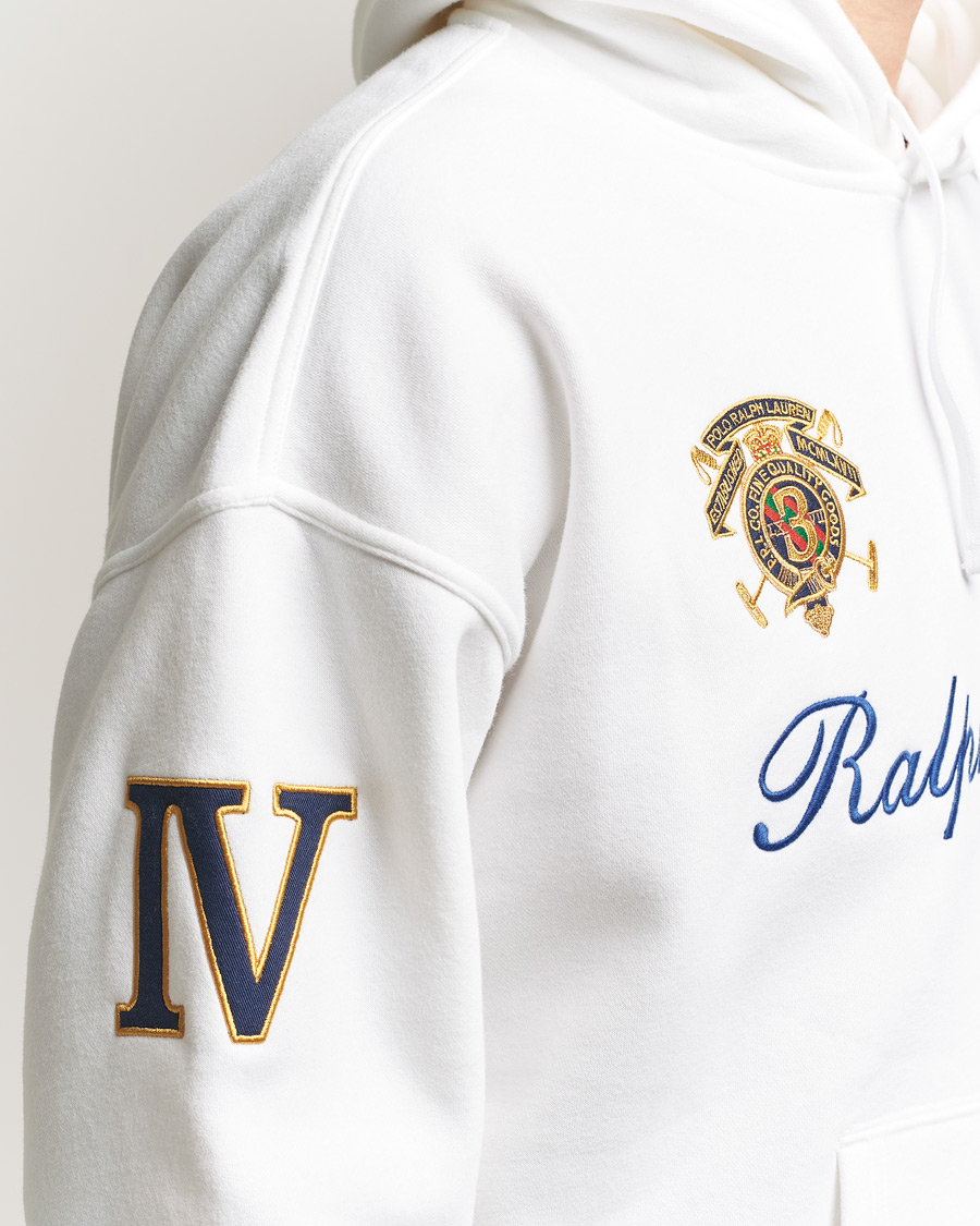Mies | Puserot | Polo Ralph Lauren | Magic Fleece Logo Hoodie White