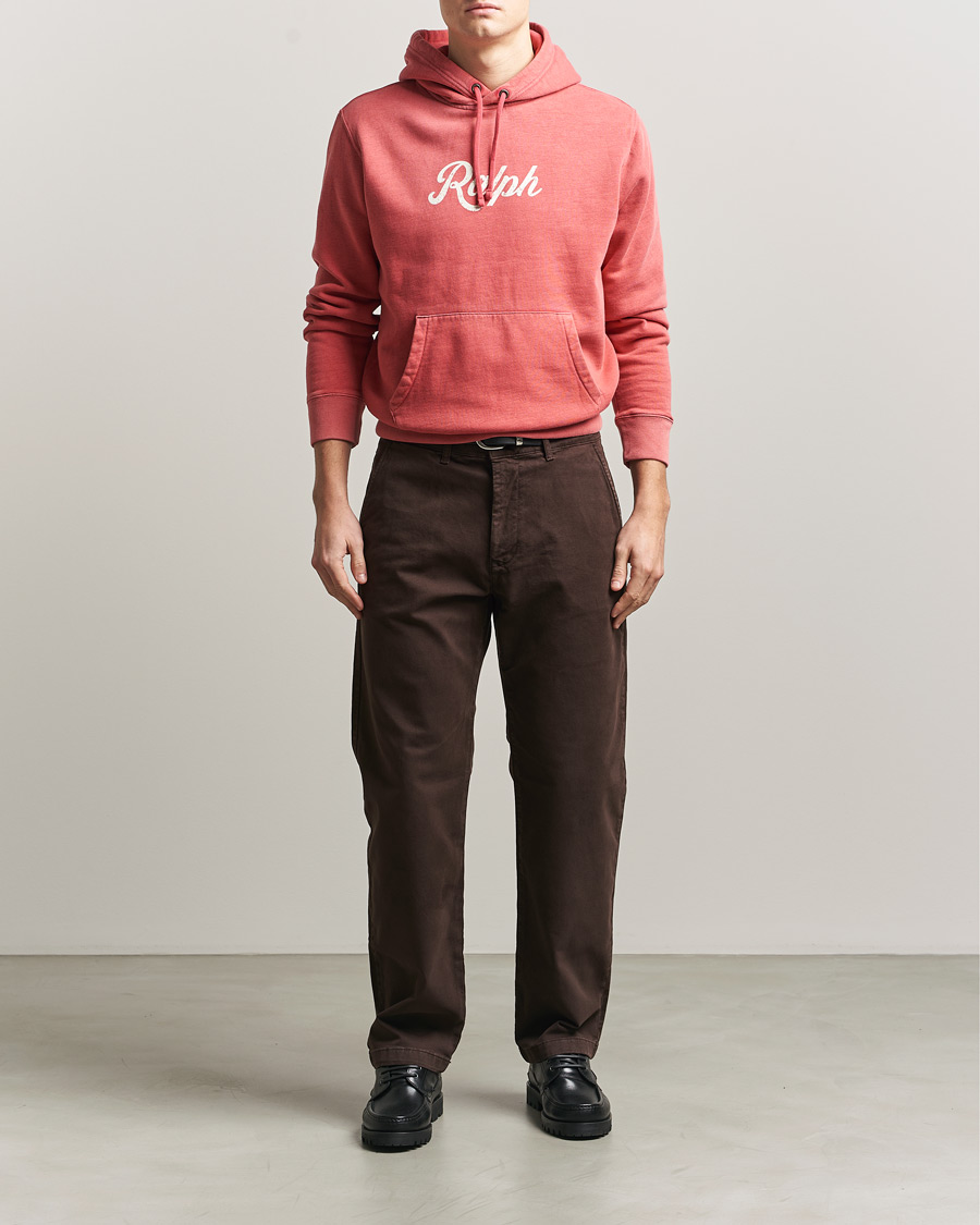Mies | Puserot | Polo Ralph Lauren | Vintage Fleece Logo Hoodie Nantucket Red