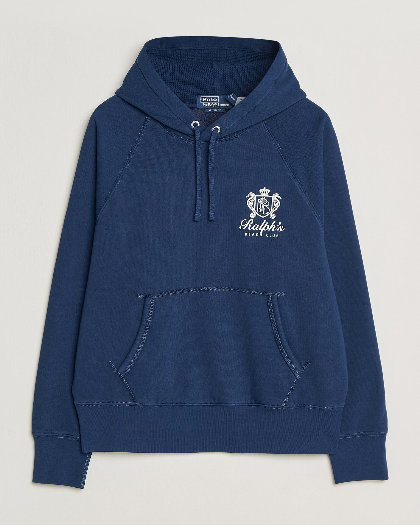 Mies | Puserot | Polo Ralph Lauren | Fleece Hoodie Dark Cobalt