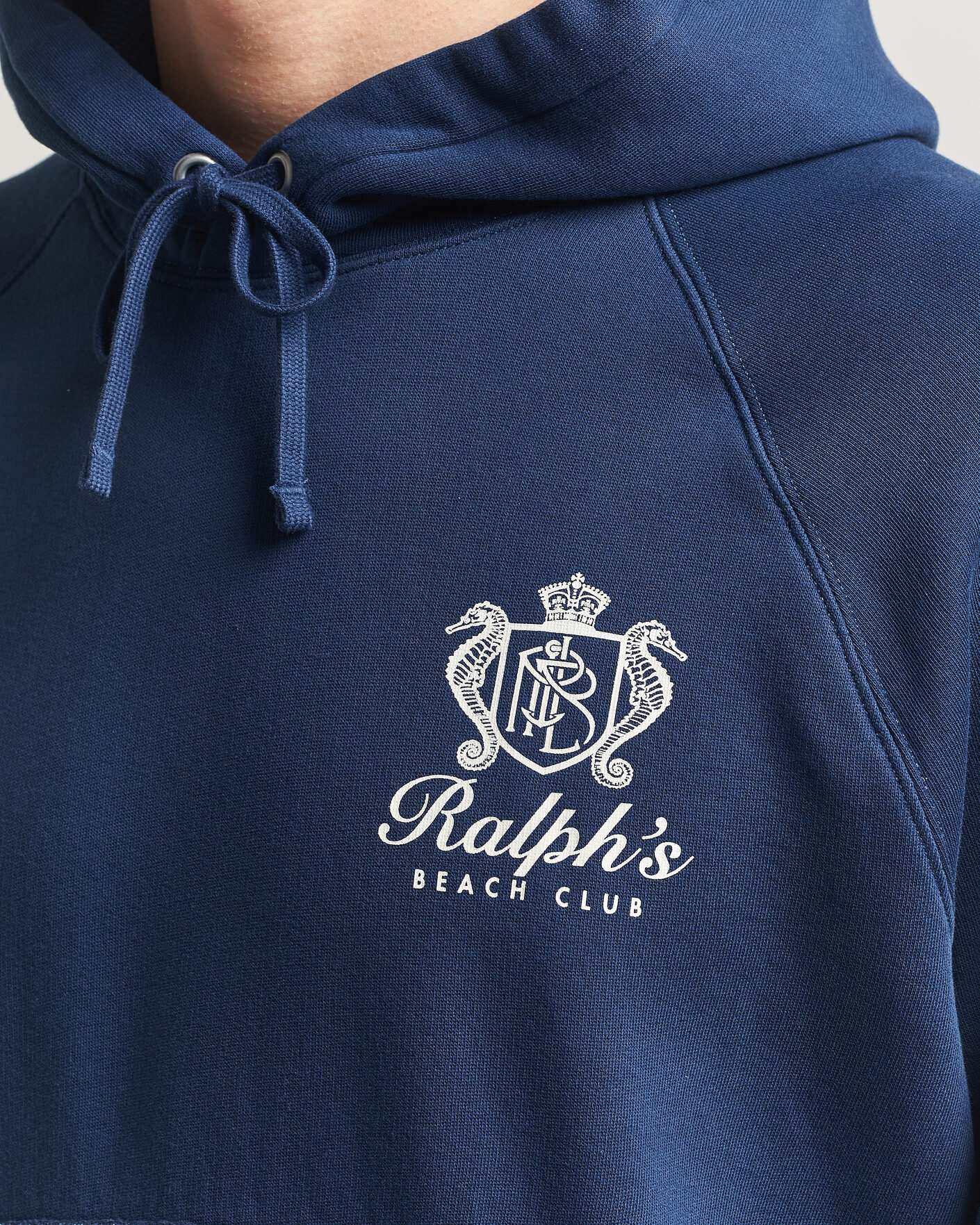 Mies | Puserot | Polo Ralph Lauren | Fleece Hoodie Dark Cobalt