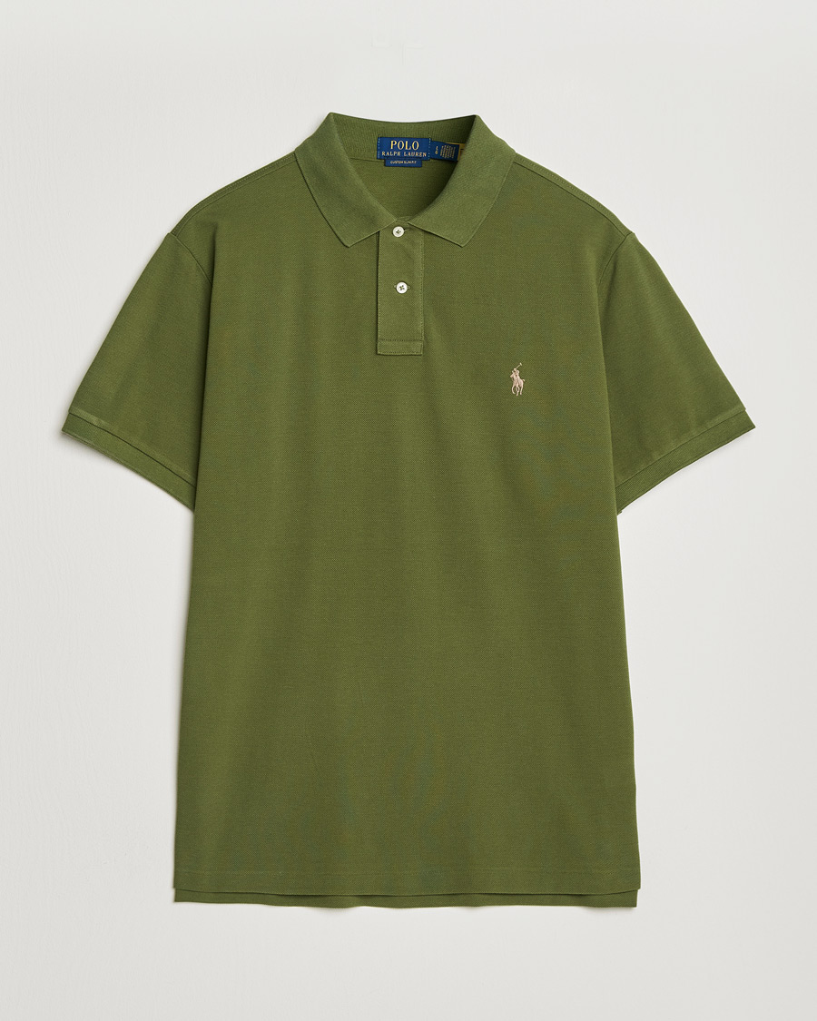 Mies | Pikeet | Polo Ralph Lauren | Custom Slim Fit Polo Supply Olive