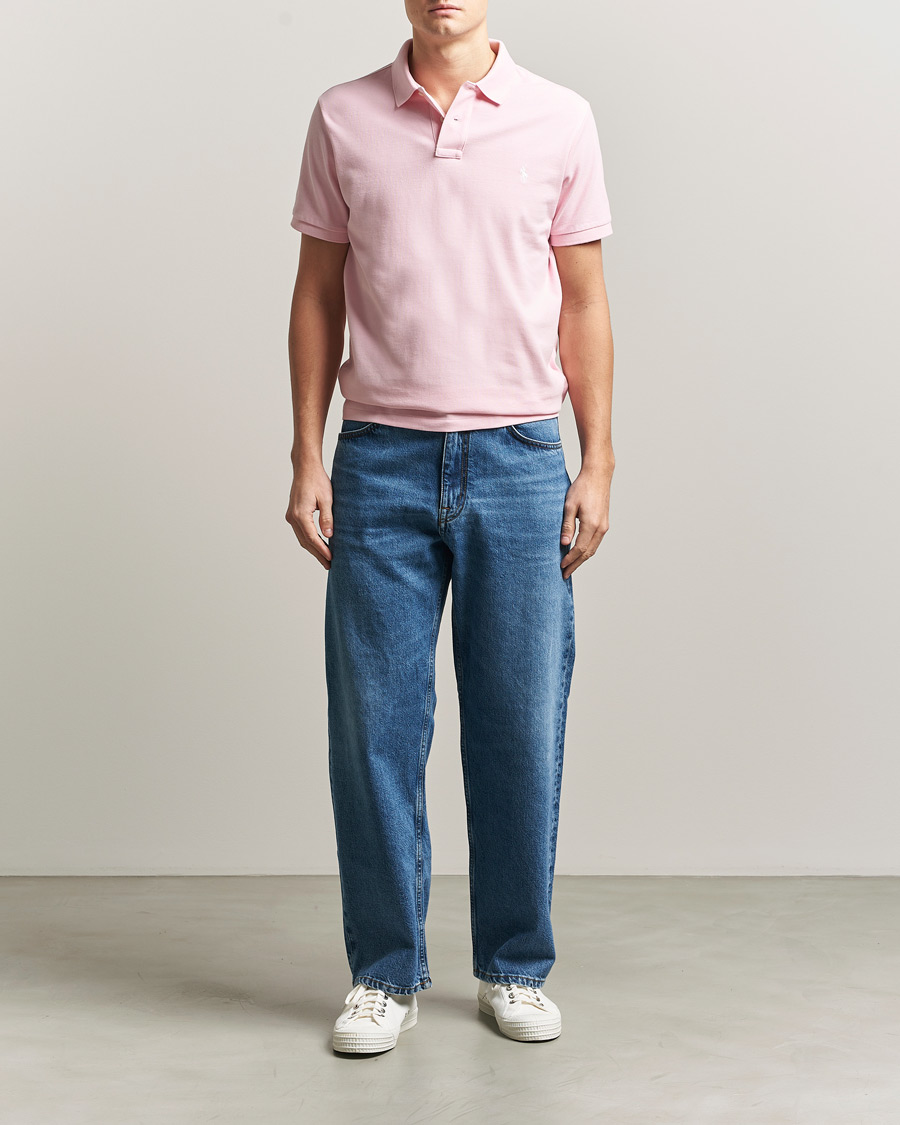 Mies | Pikeet | Polo Ralph Lauren | Custom Slim Fit Polo Garden Pink