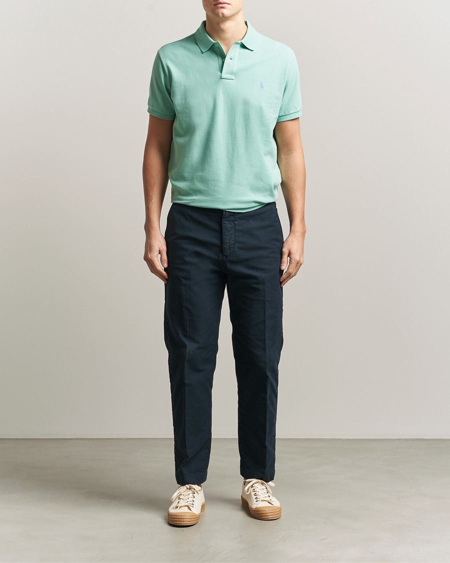 Mies | Pikeet | Polo Ralph Lauren | Custom Slim Fit Polo Celadon