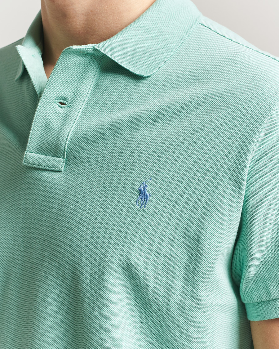Mies | Pikeet | Polo Ralph Lauren | Custom Slim Fit Polo Celadon