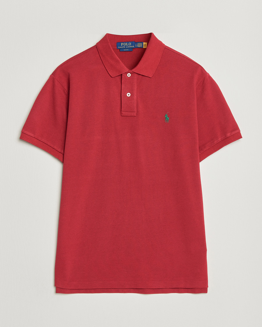 Mies | Pikeet | Polo Ralph Lauren | Slim Fit Polo Heritage Red
