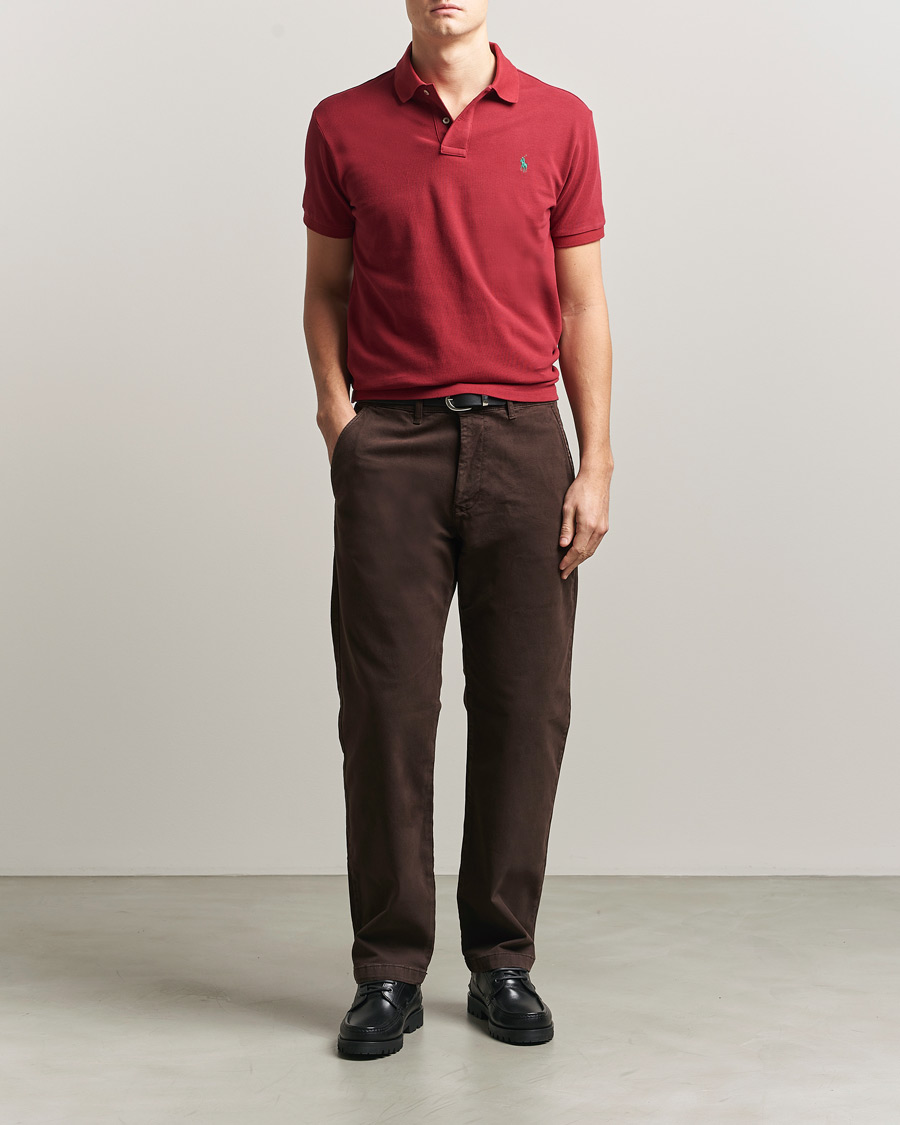 Mies | Pikeet | Polo Ralph Lauren | Slim Fit Polo Heritage Red