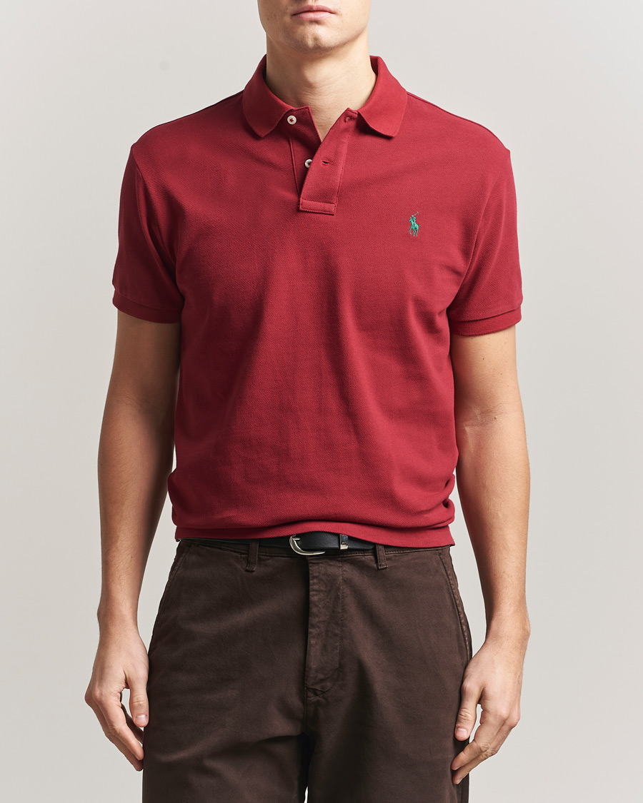 Mies | Pikeet | Polo Ralph Lauren | Slim Fit Polo Heritage Red