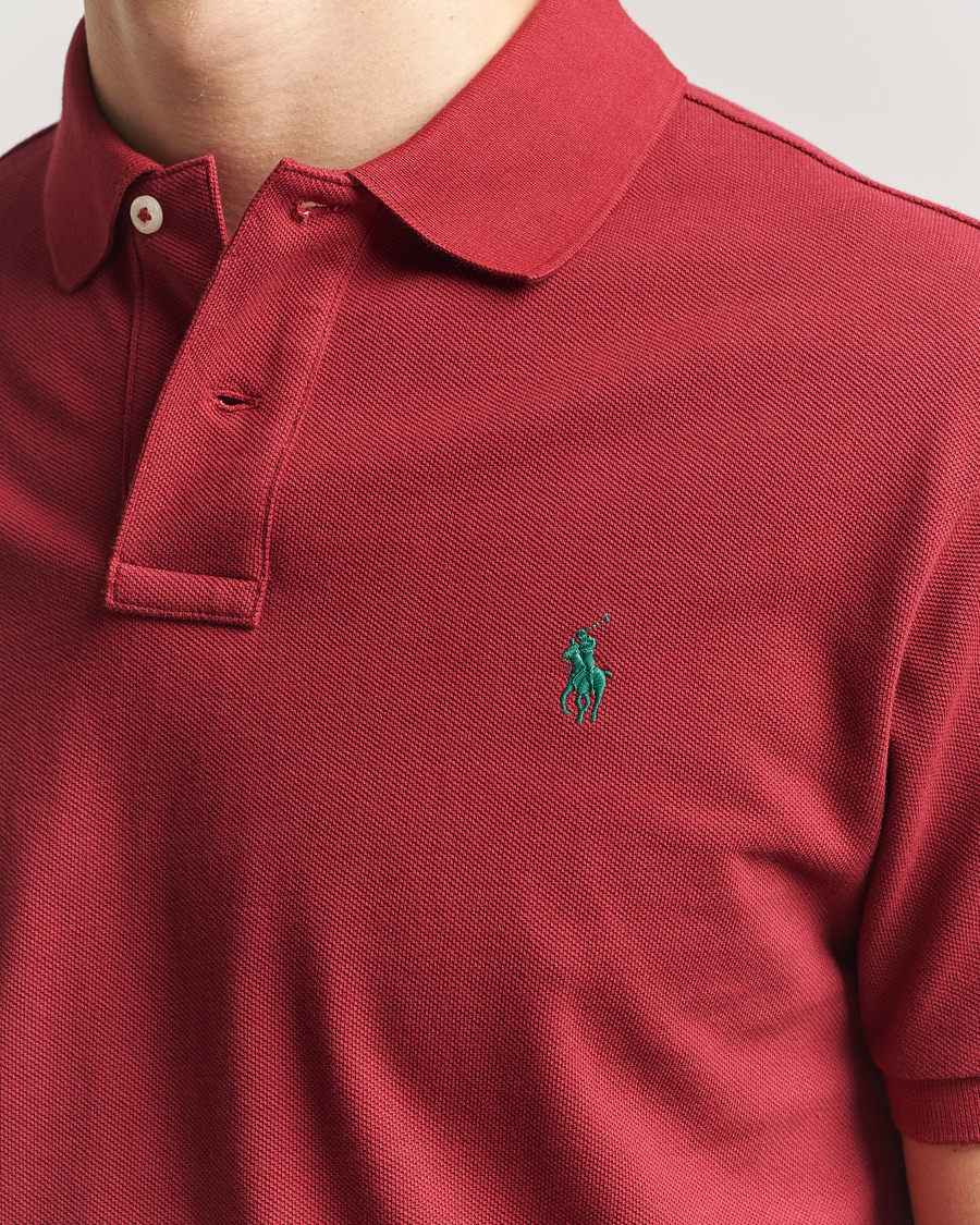 Mies | Pikeet | Polo Ralph Lauren | Slim Fit Polo Heritage Red
