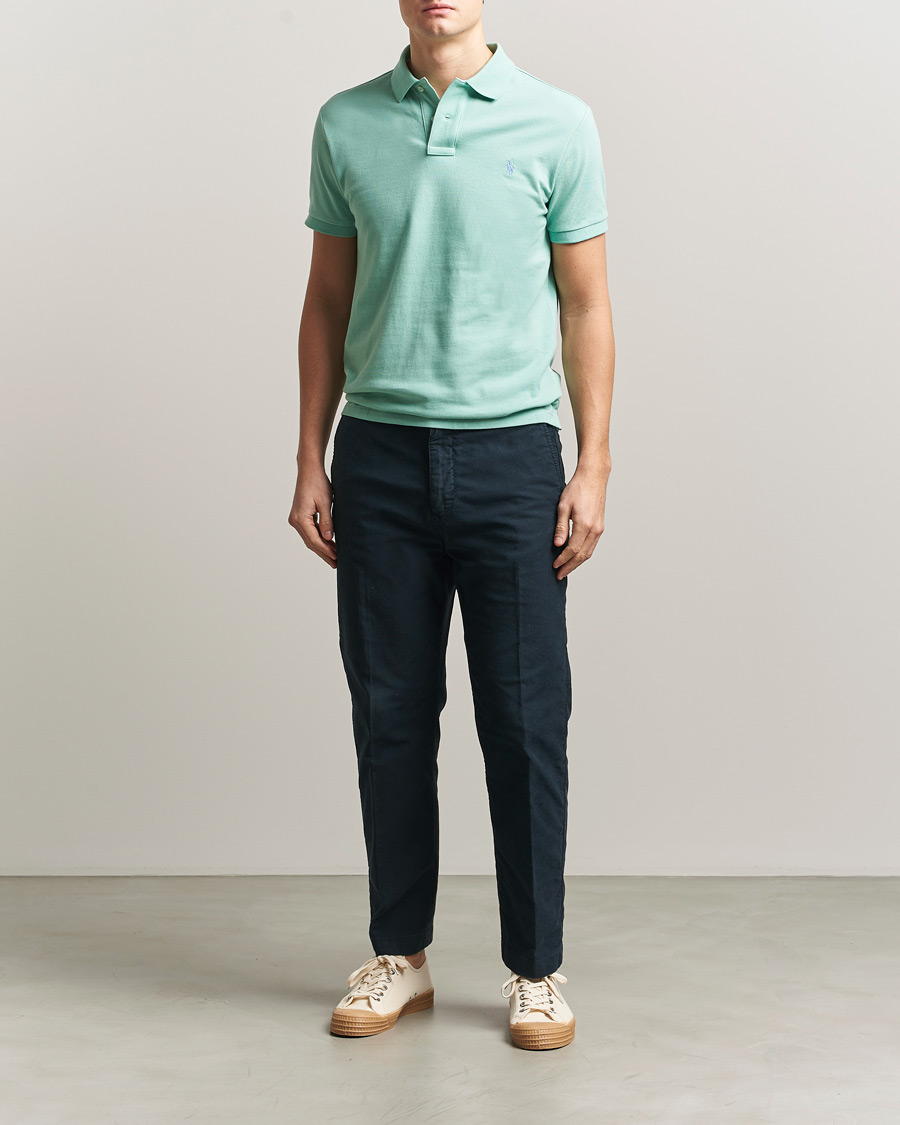 Mies | Pikeet | Polo Ralph Lauren | Slim Fit Polo Celadon