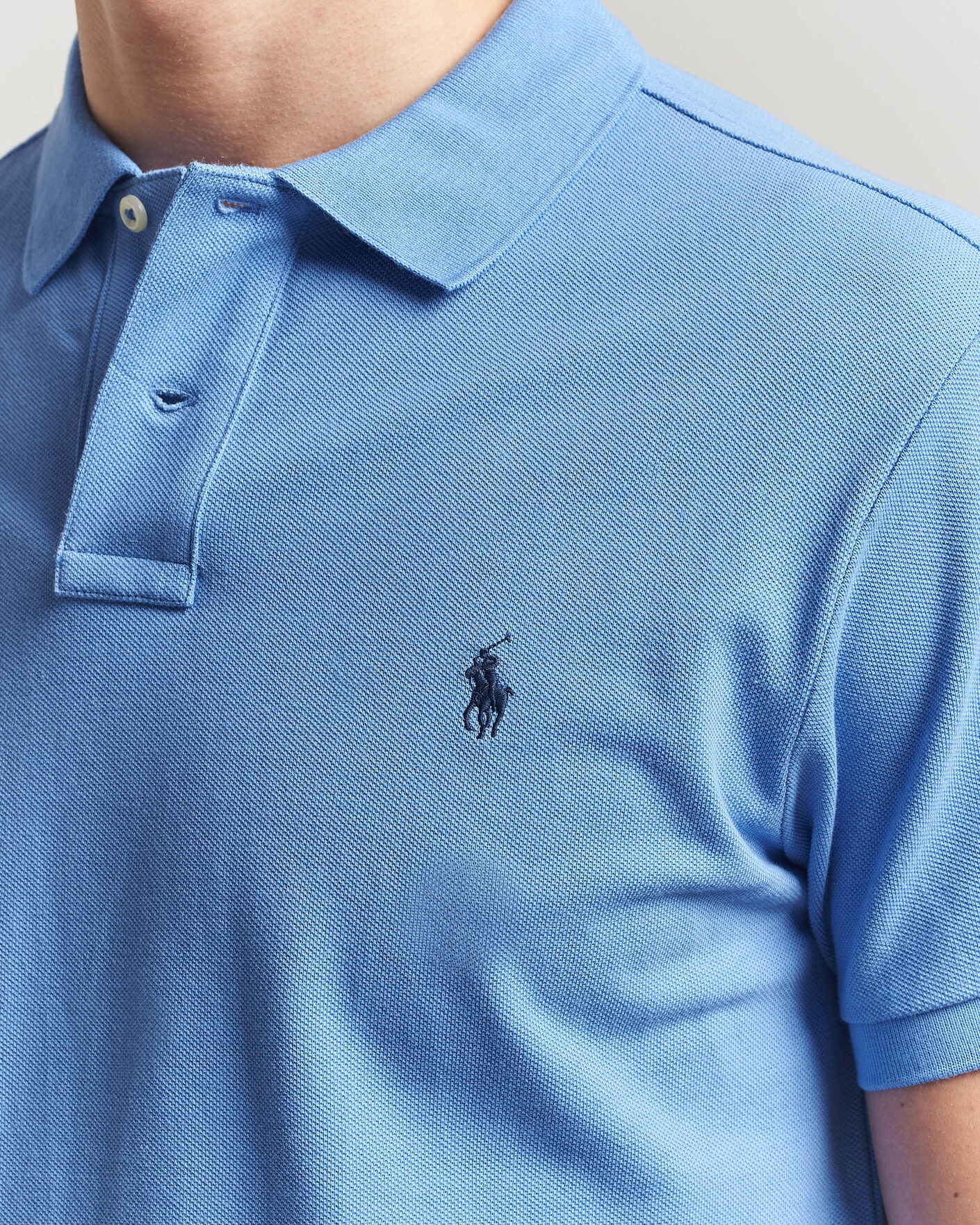 Mies | Pikeet | Polo Ralph Lauren | Slim Fit Polo Harbour Island Blue