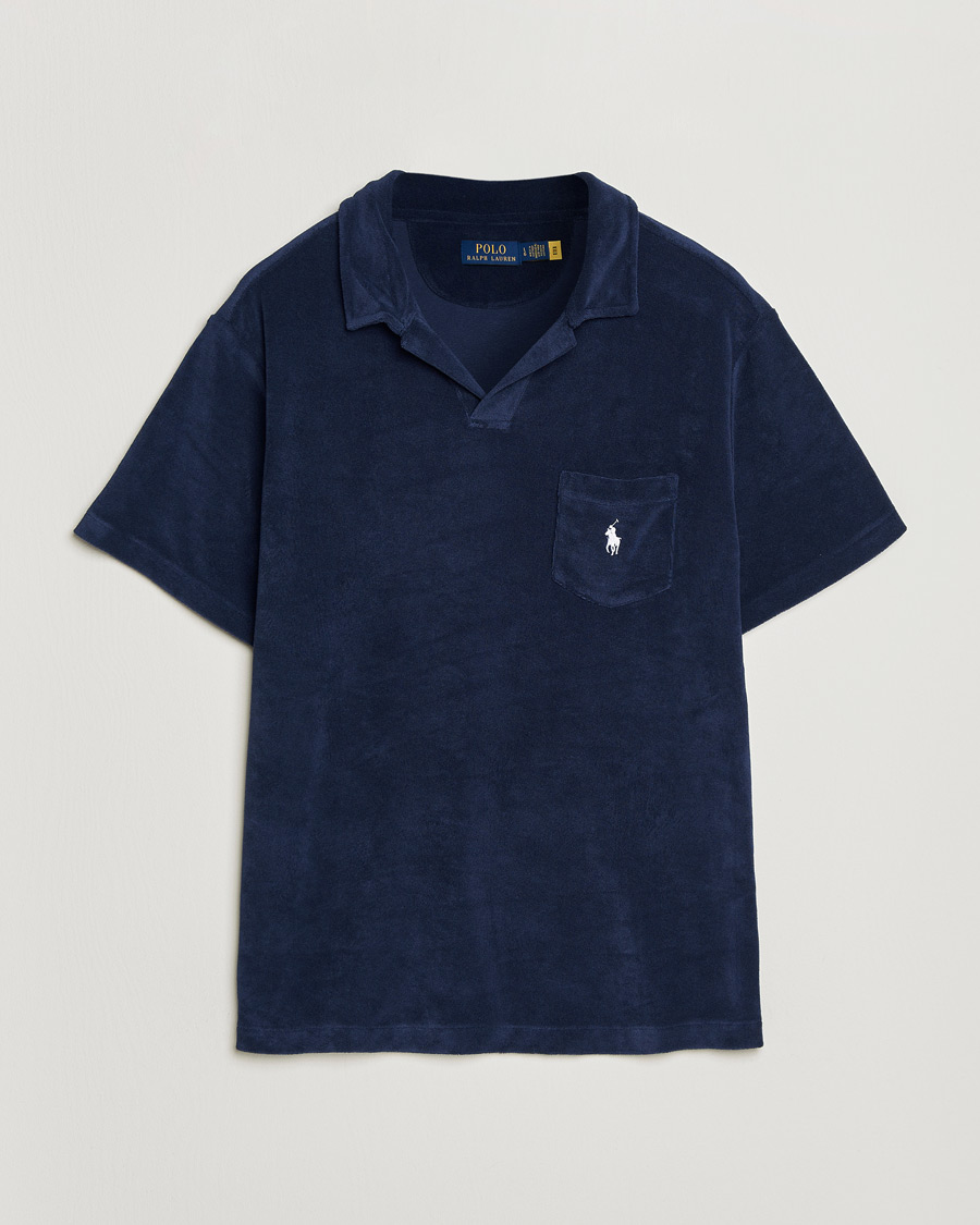 Mies | Pikeet | Polo Ralph Lauren | Cotton Terry Polo Newport Navy