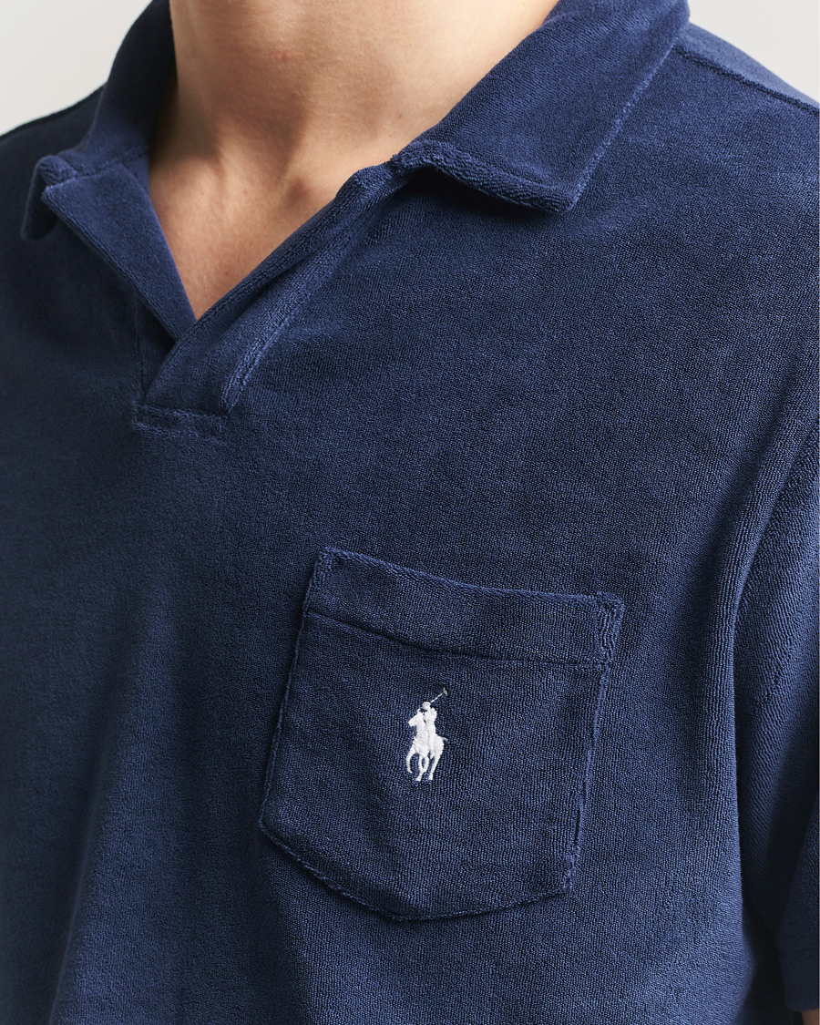 Mies | Pikeet | Polo Ralph Lauren | Cotton Terry Polo Newport Navy