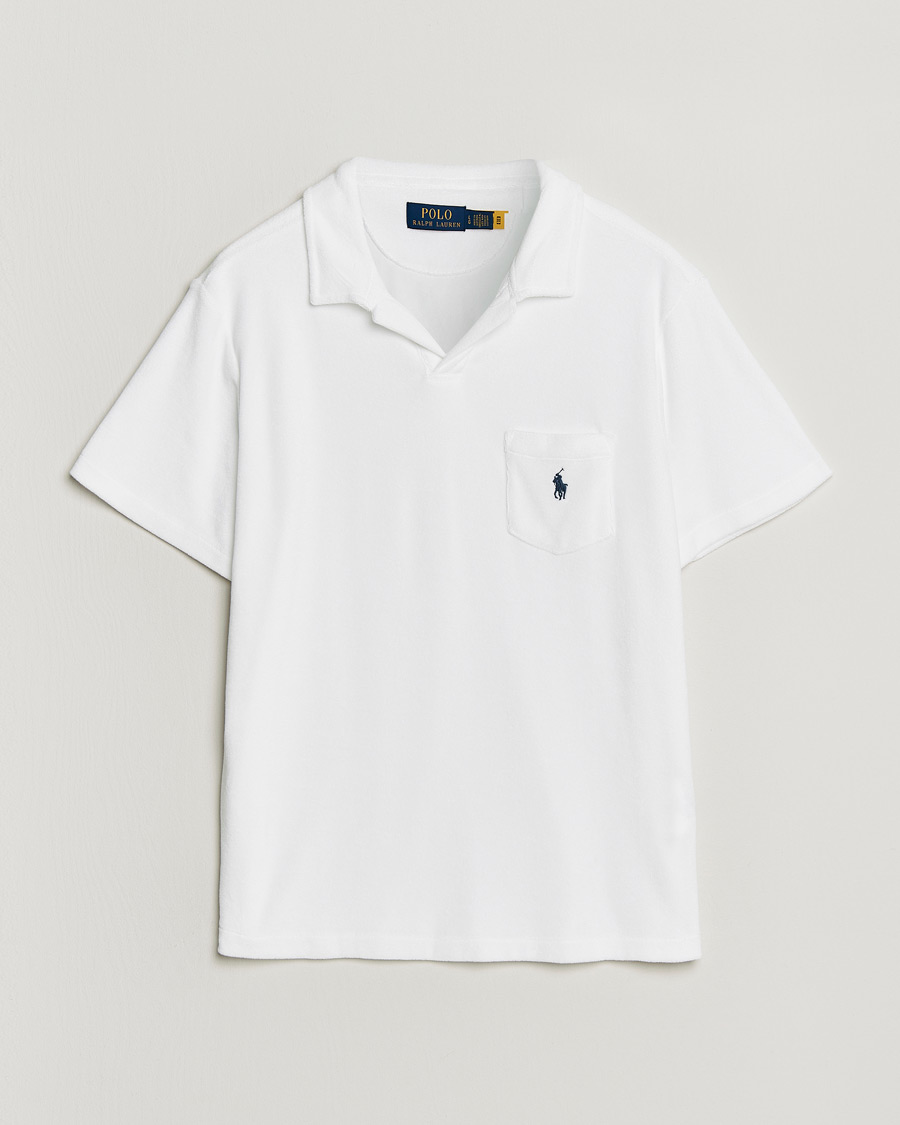 Mies | Pikeet | Polo Ralph Lauren | Cotton Terry Polo White