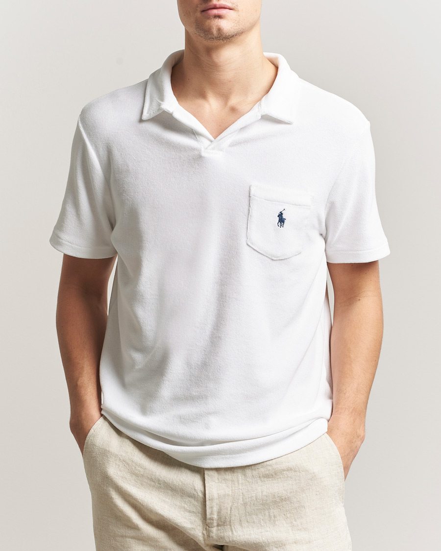 Mies | Pikeet | Polo Ralph Lauren | Cotton Terry Polo White