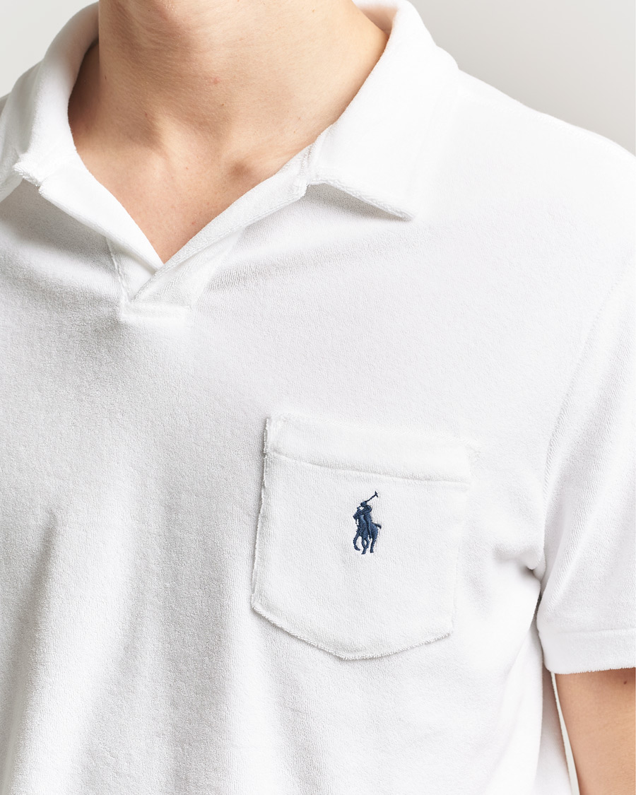 Mies | Pikeet | Polo Ralph Lauren | Cotton Terry Polo White