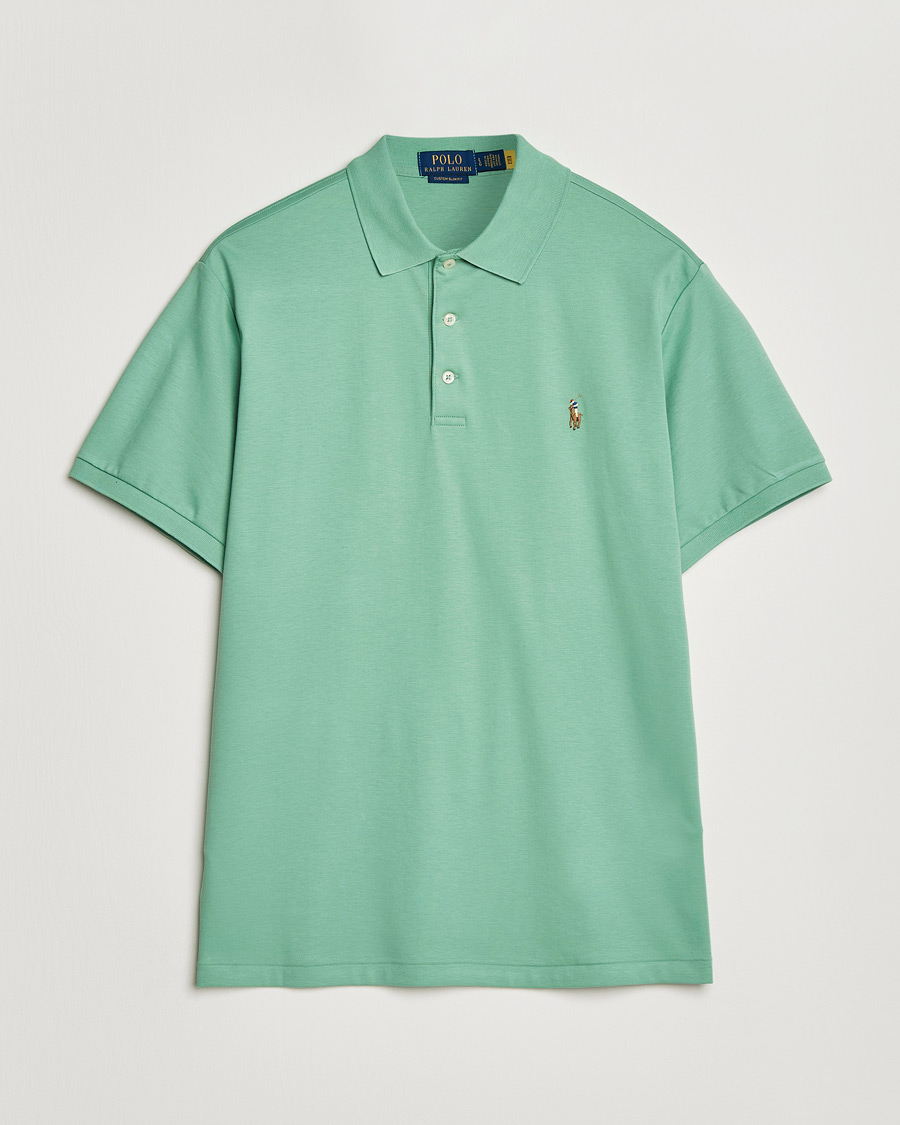 Mies | Pikeet | Polo Ralph Lauren | Luxury Pima Cotton Polo Faded Mint
