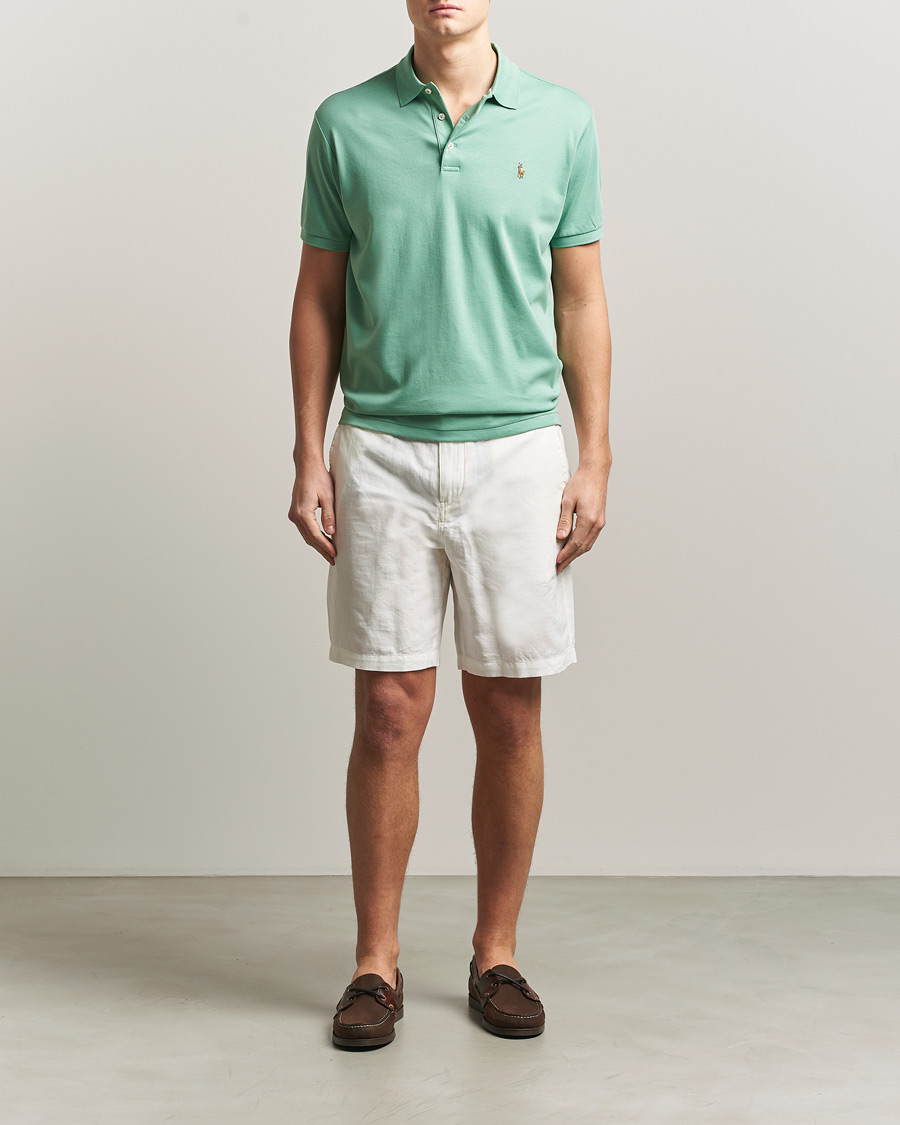 Mies | Pikeet | Polo Ralph Lauren | Luxury Pima Cotton Polo Faded Mint