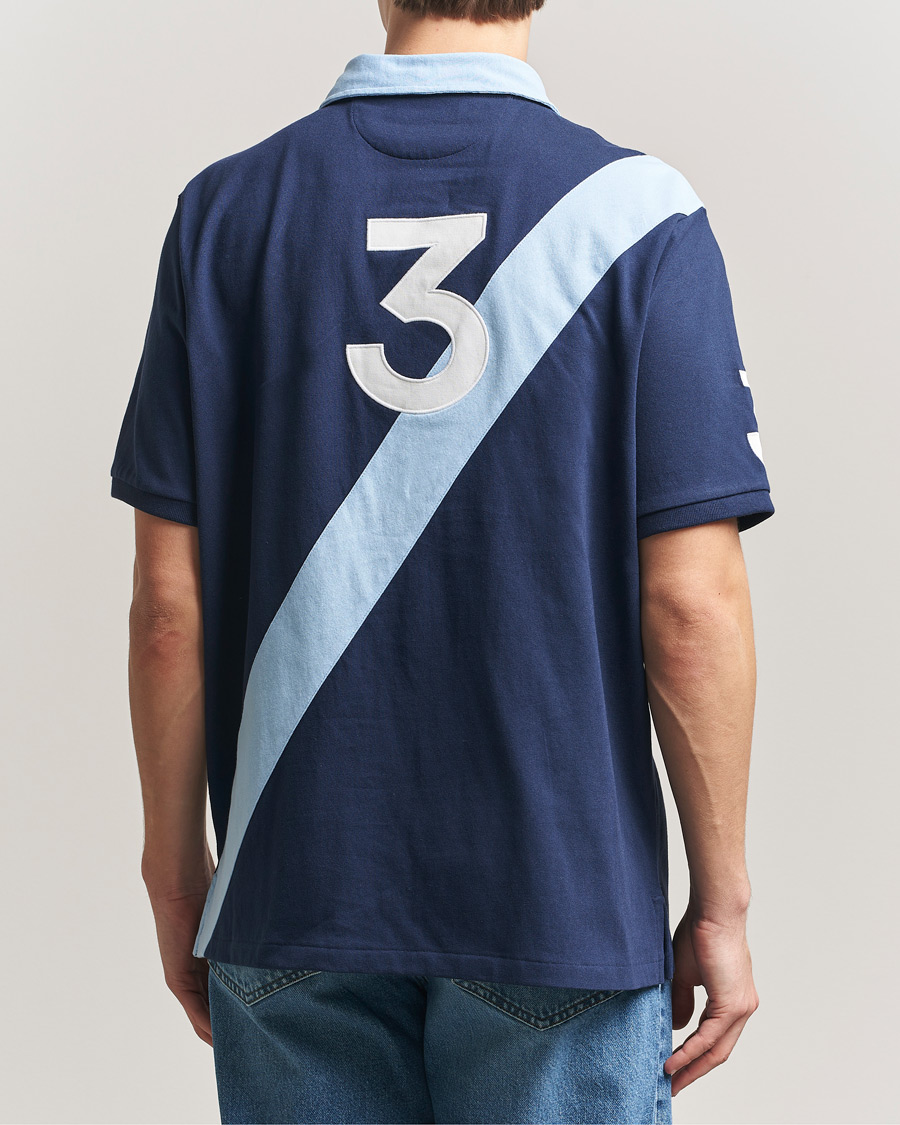 Mies | Pikeet | Polo Ralph Lauren | Diagonal Striped Polo Newport Navy