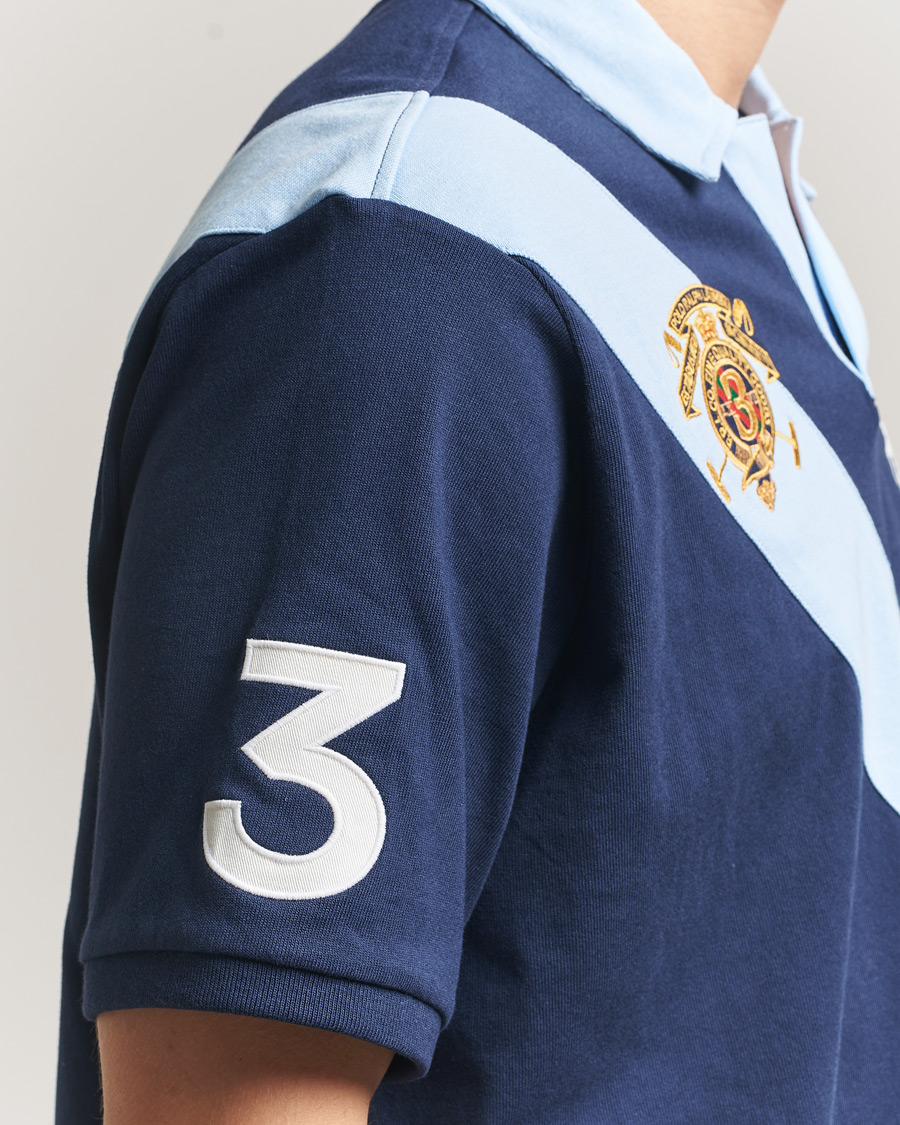 Mies | Pikeet | Polo Ralph Lauren | Diagonal Striped Polo Newport Navy