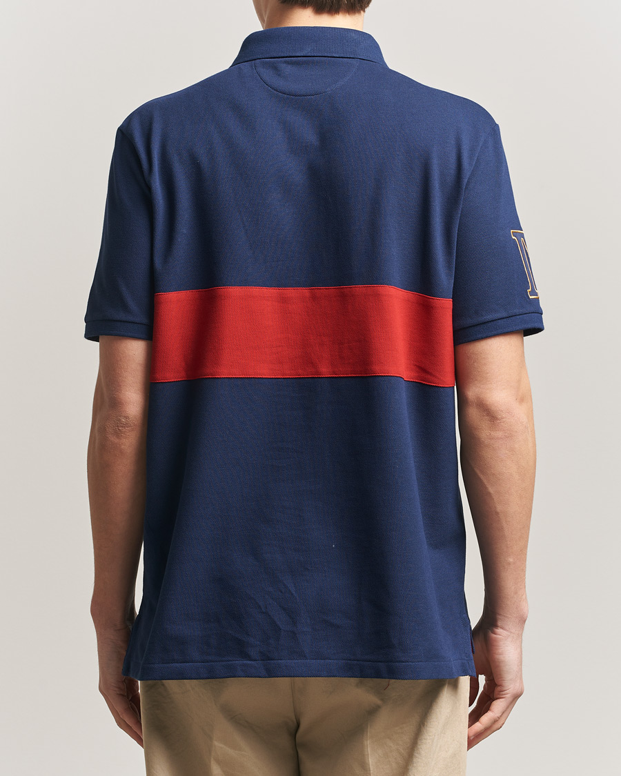 Mies | Pikeet | Polo Ralph Lauren | Block Striped Polo Newport Navy