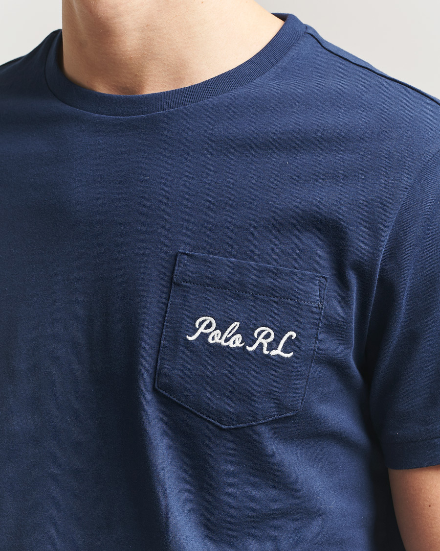 Mies | T-paidat | Polo Ralph Lauren | Jersey Bear T-Shirt Newport Navy