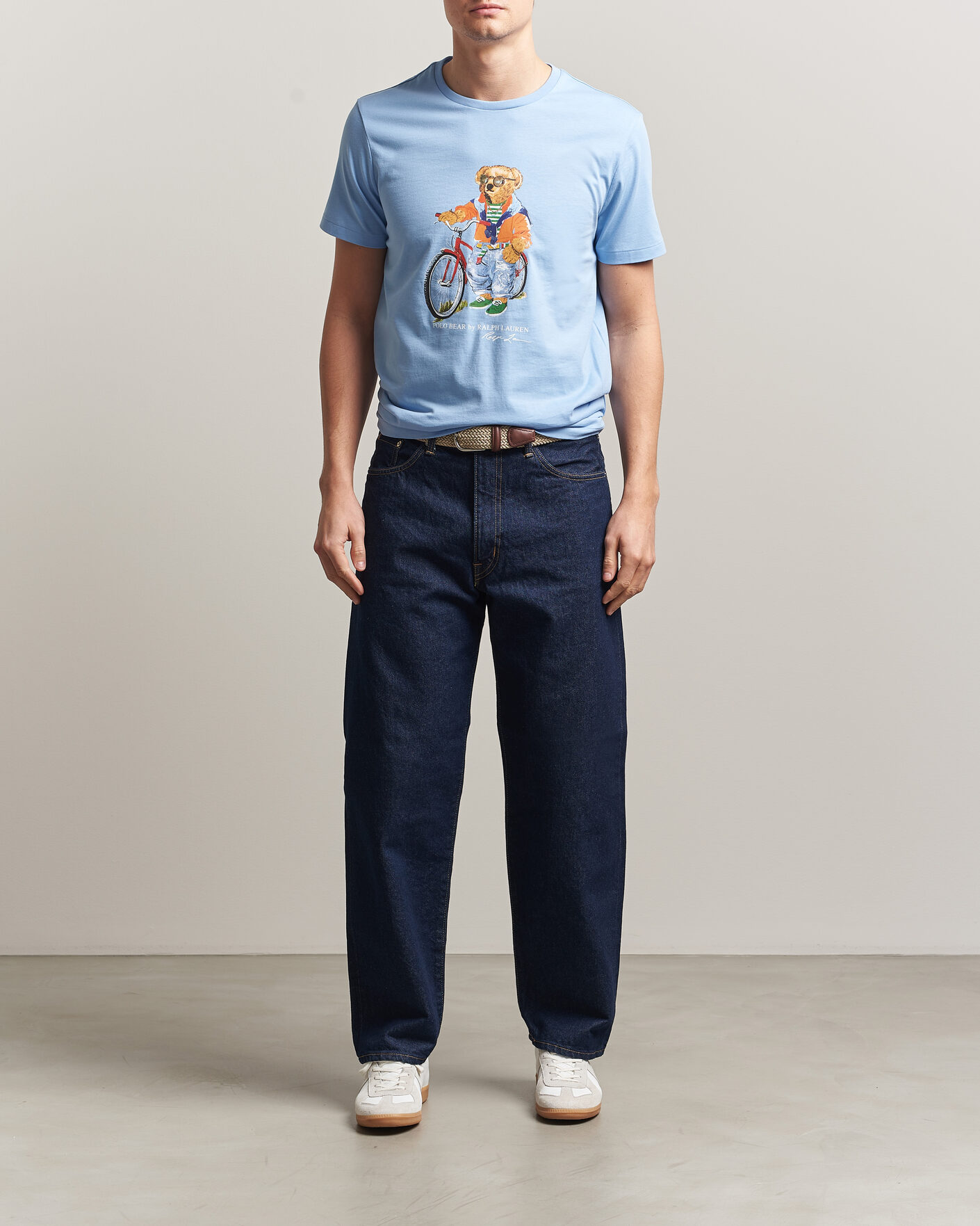 Mies | T-paidat | Polo Ralph Lauren | Jersey Bear T-Shirt Austin Blue