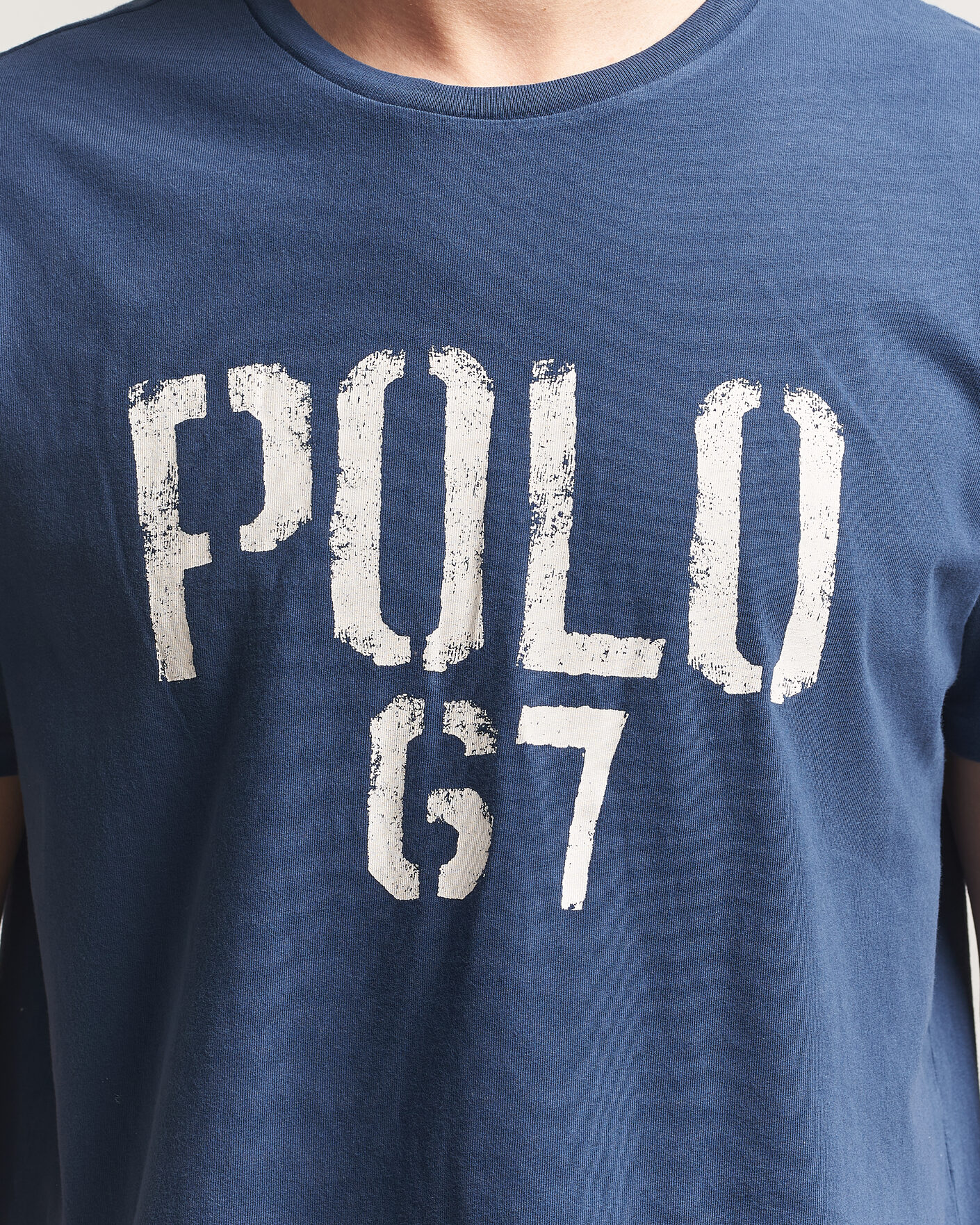 Mies | T-paidat | Polo Ralph Lauren | Jersey Logo T-Shirt Dark Cobalt