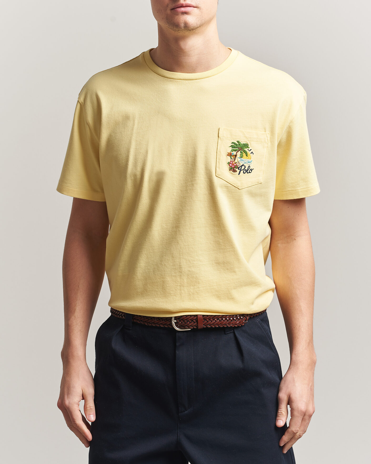 Mies | T-paidat | Polo Ralph Lauren | Jersey Printed T-Shirt Resort Gold