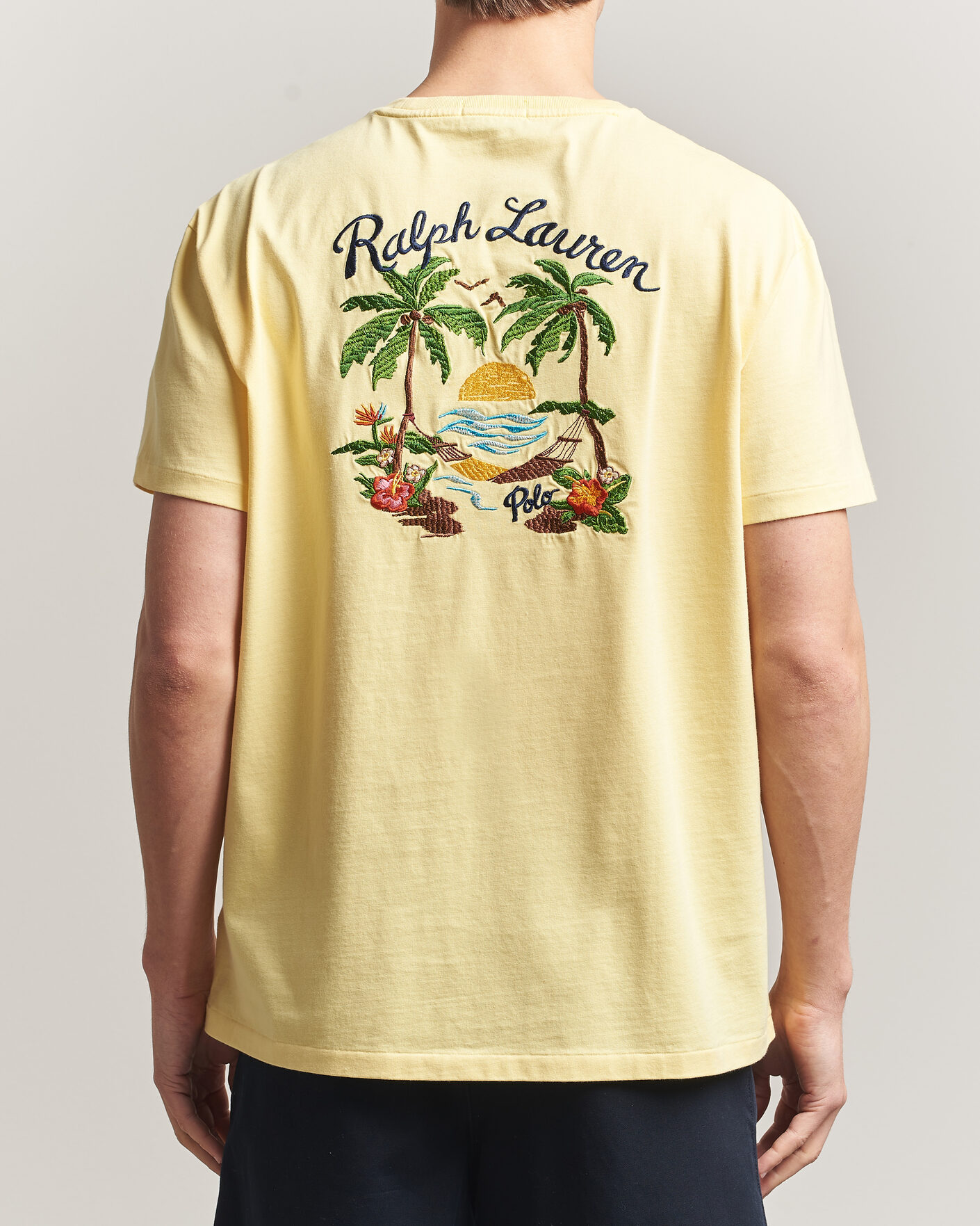 Mies | T-paidat | Polo Ralph Lauren | Jersey Printed T-Shirt Resort Gold