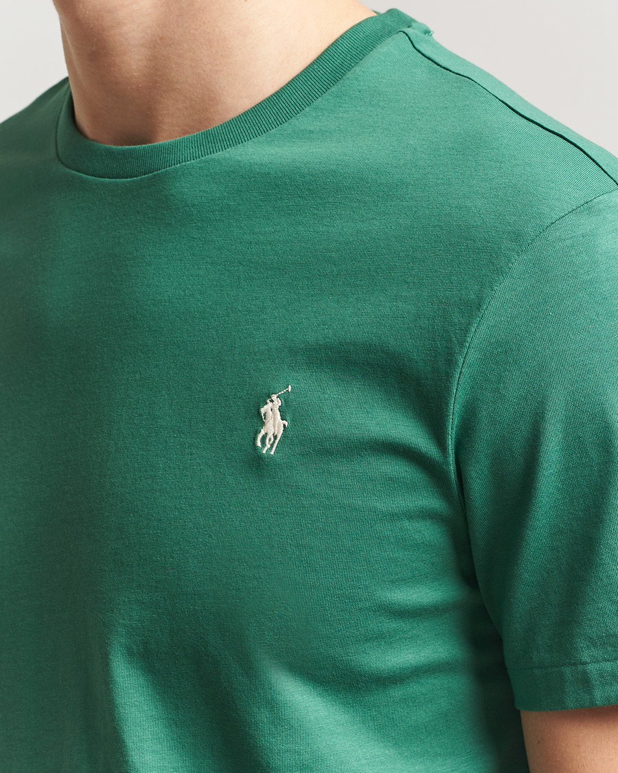 Mies | T-paidat | Polo Ralph Lauren | Crew Neck T-Shirt Antique Cream