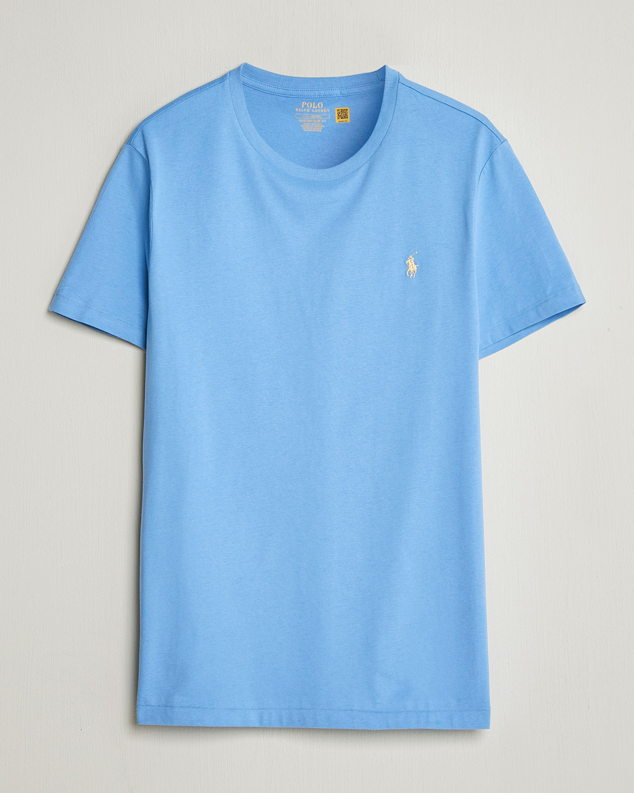 Mies | T-paidat | Polo Ralph Lauren | Crew Neck T-Shirt Bristol Blue