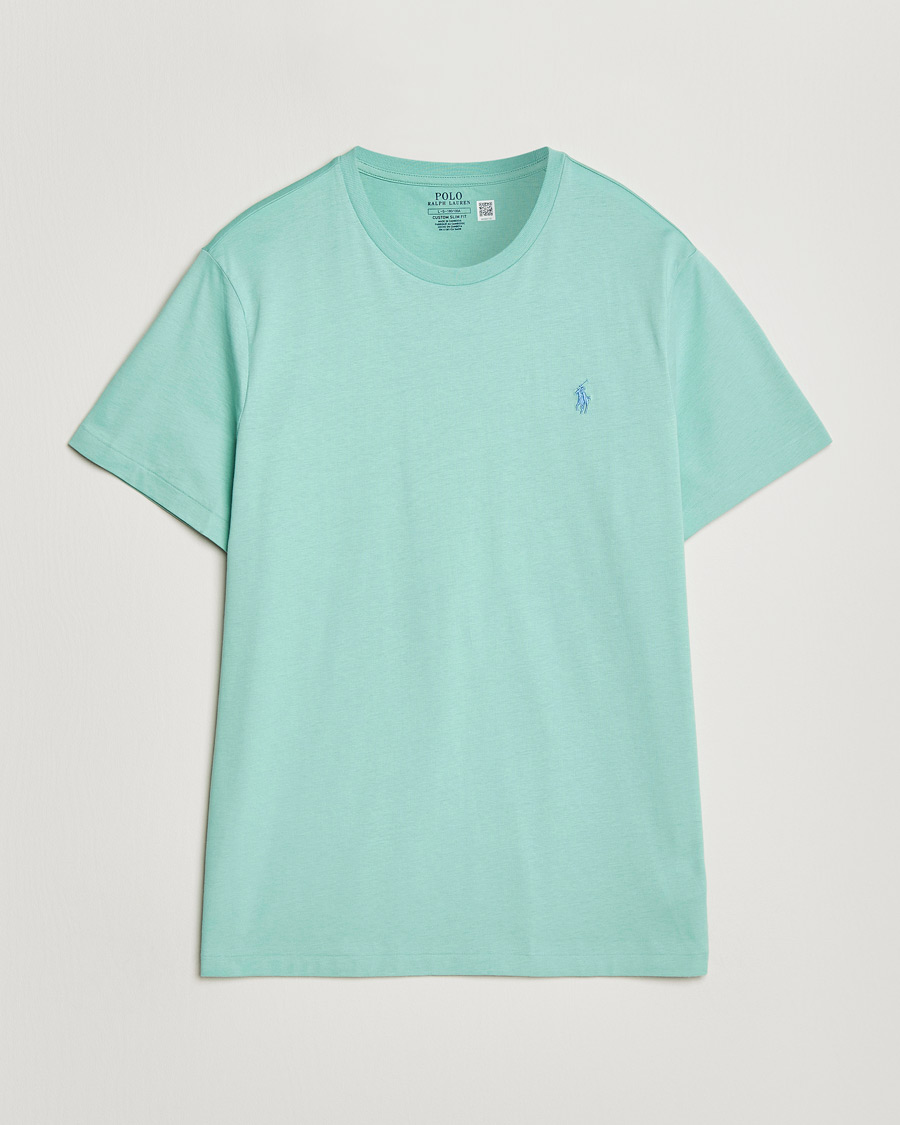 Mies | T-paidat | Polo Ralph Lauren | Crew Neck T-Shirt Celadon