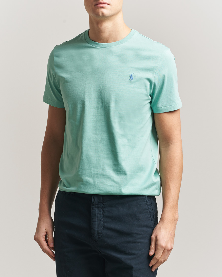 Mies | T-paidat | Polo Ralph Lauren | Crew Neck T-Shirt Celadon