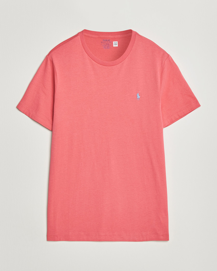 Mies | T-paidat | Polo Ralph Lauren | Crew Neck T-Shirt Red Sky