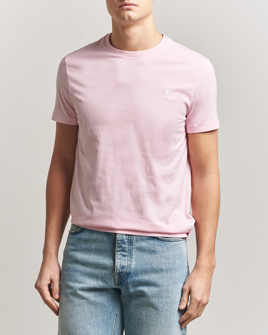 Mies | T-paidat | Polo Ralph Lauren | Crew Neck T-Shirt Garden Pink
