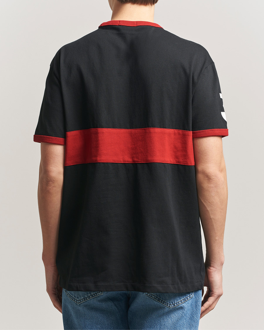 Mies | T-paidat | Polo Ralph Lauren | Jersey Logo T-Shirt Polo Black/Sweet Tomato