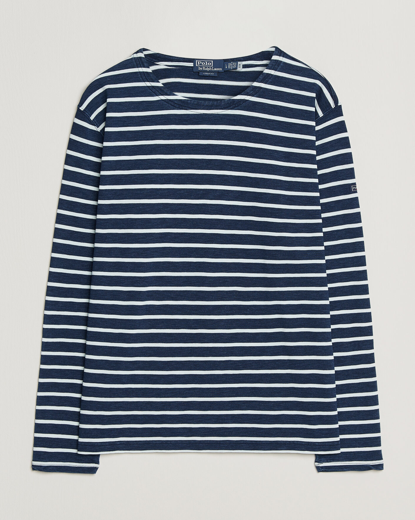 Mies | T-paidat | Polo Ralph Lauren | Long Sleeve Jersey T-Shirt Dark Indigo