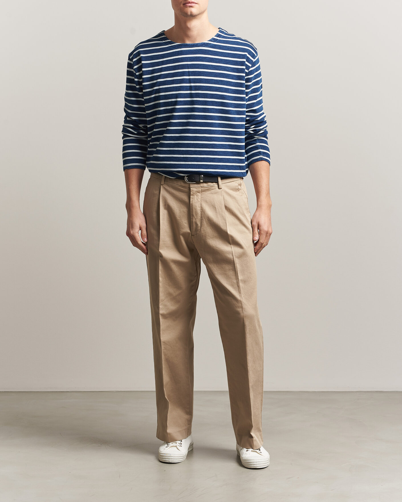 Mies | T-paidat | Polo Ralph Lauren | Long Sleeve Jersey T-Shirt Dark Indigo