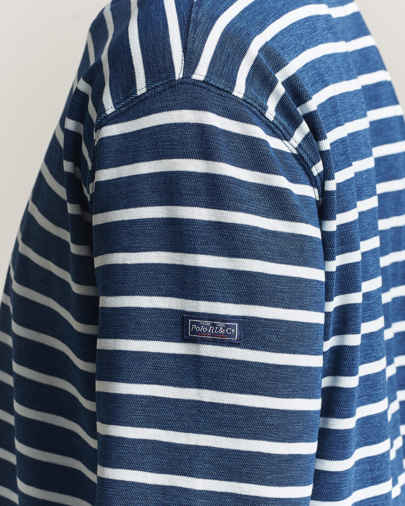 Mies | T-paidat | Polo Ralph Lauren | Long Sleeve Jersey T-Shirt Dark Indigo