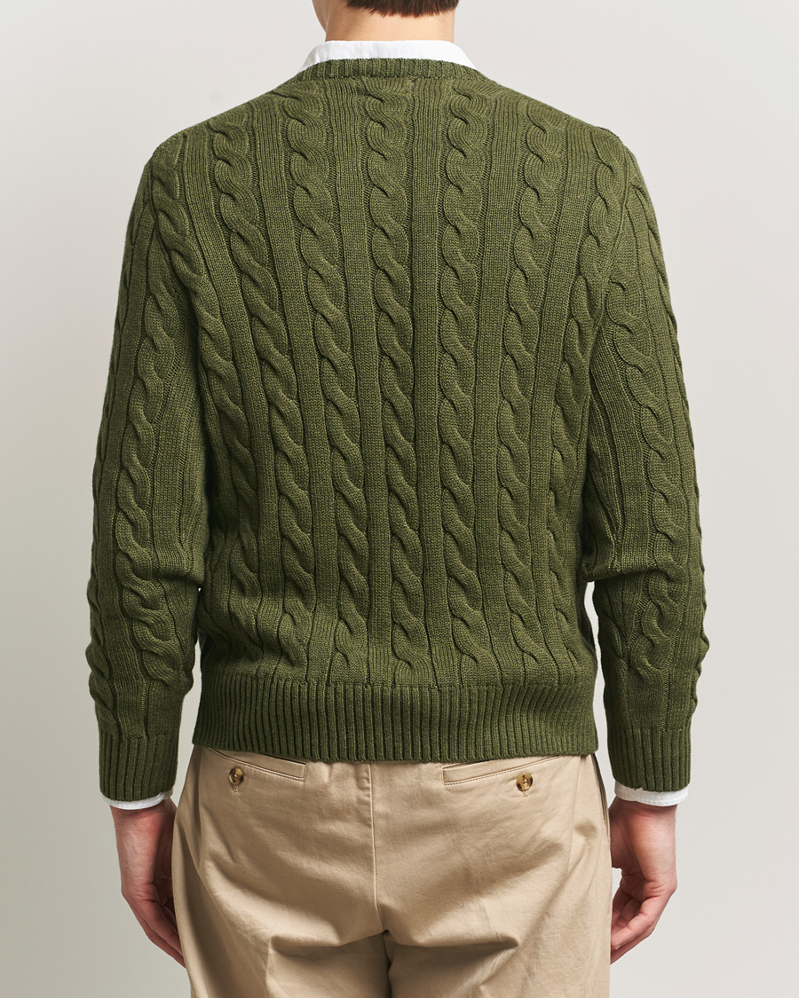 Mies | Puserot | Polo Ralph Lauren | Cotton Cable Pullover Garden Trail Heather