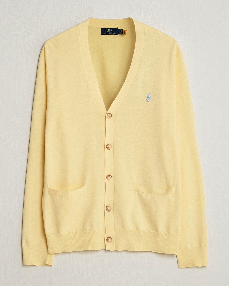 Mies | Puserot | Polo Ralph Lauren | Cotton Cardigan Wicket Yellow