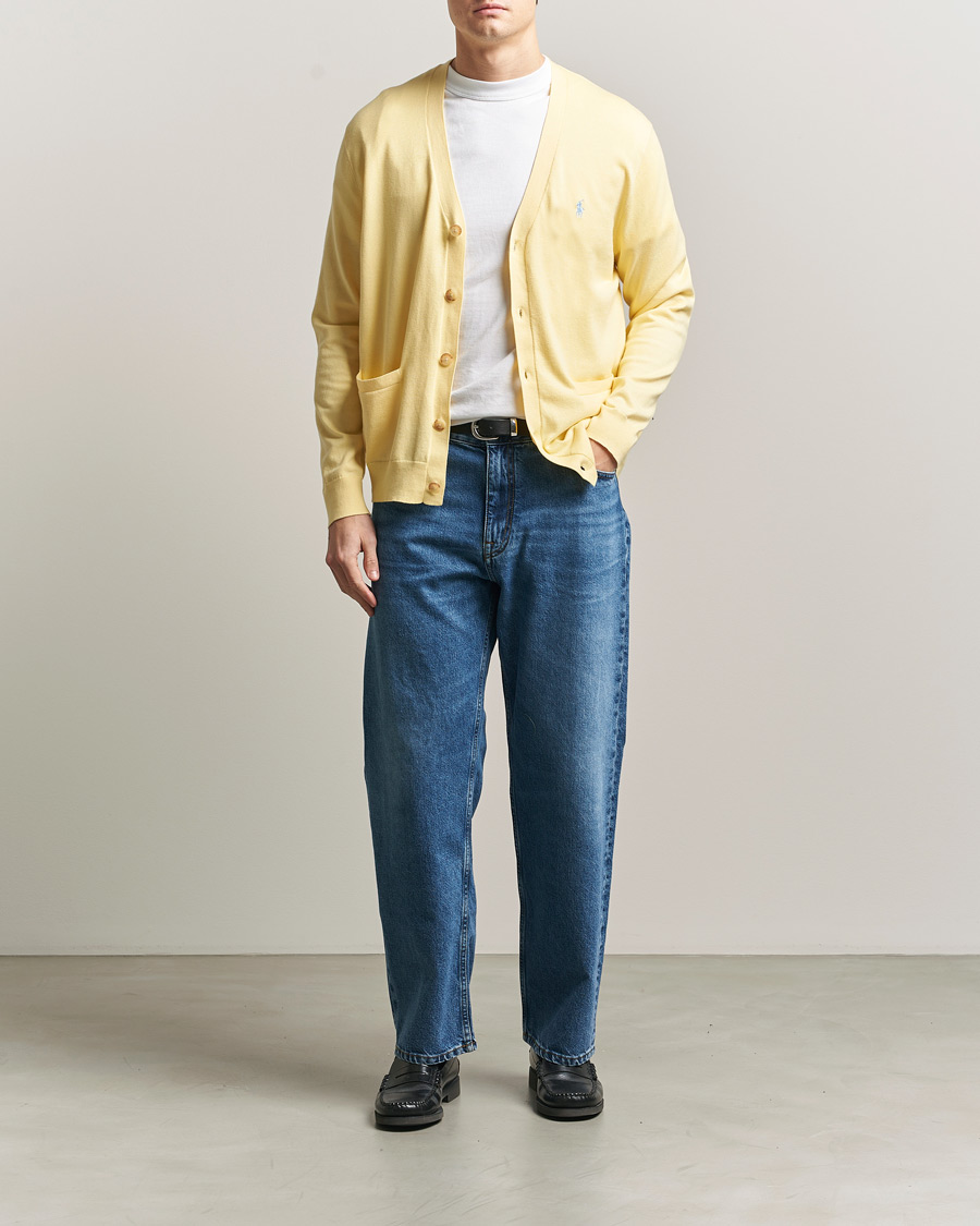 Mies | Puserot | Polo Ralph Lauren | Cotton Cardigan Wicket Yellow