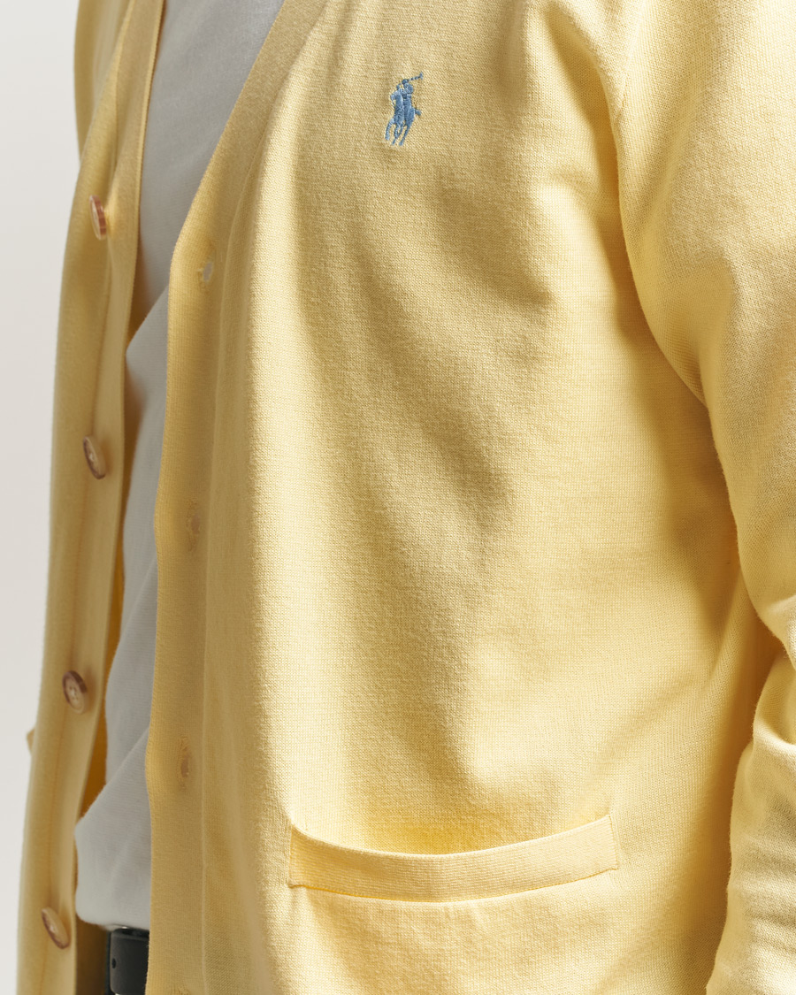Mies | Puserot | Polo Ralph Lauren | Cotton Cardigan Wicket Yellow