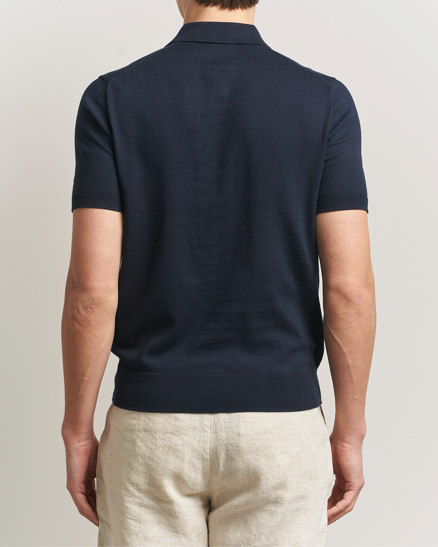 Mies | Pikeet | Polo Ralph Lauren | Knitted Short Sleeve Polo Hunter Navy