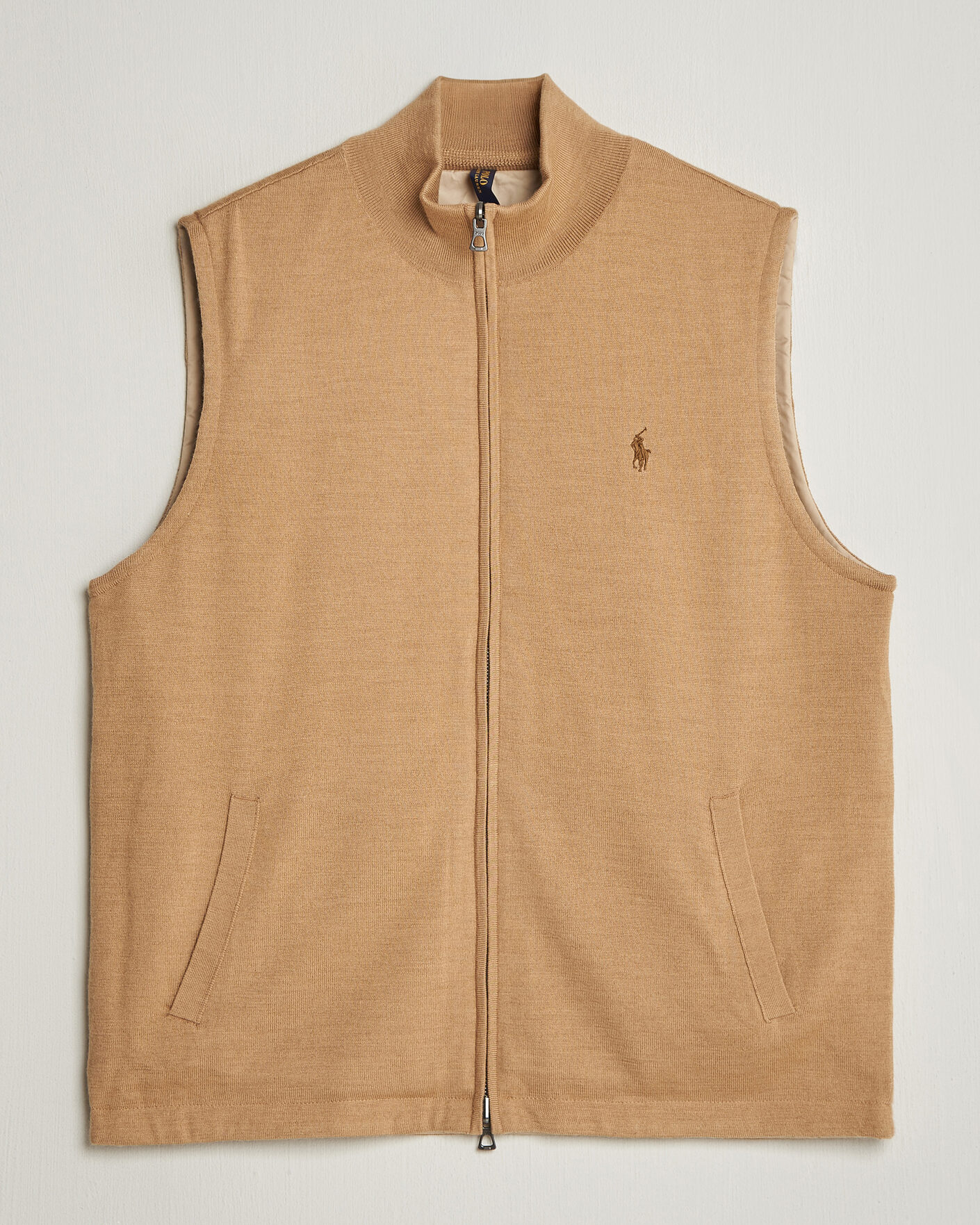 Mies | Puserot | Polo Ralph Lauren | Wool Blend Vest Camel Combo
