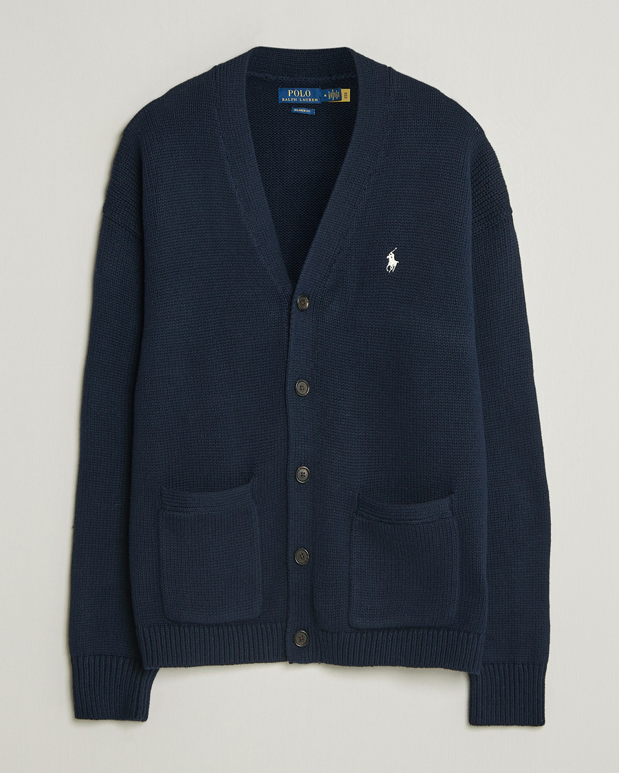 Mies | Puserot | Polo Ralph Lauren | Cotton Cardigan Hunter Navy